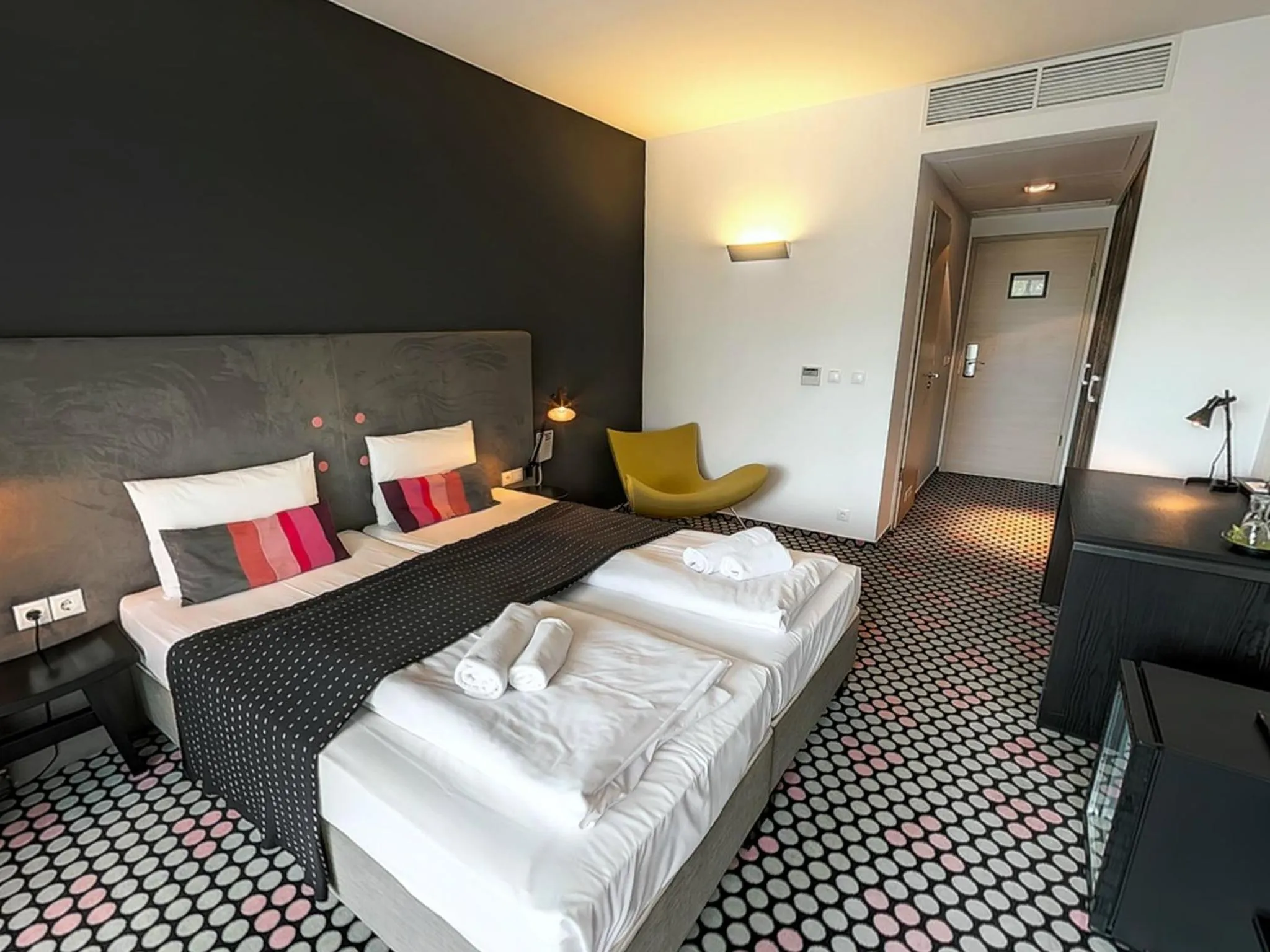 Bedroom, Bed in Hotel Bonvino Badacsony