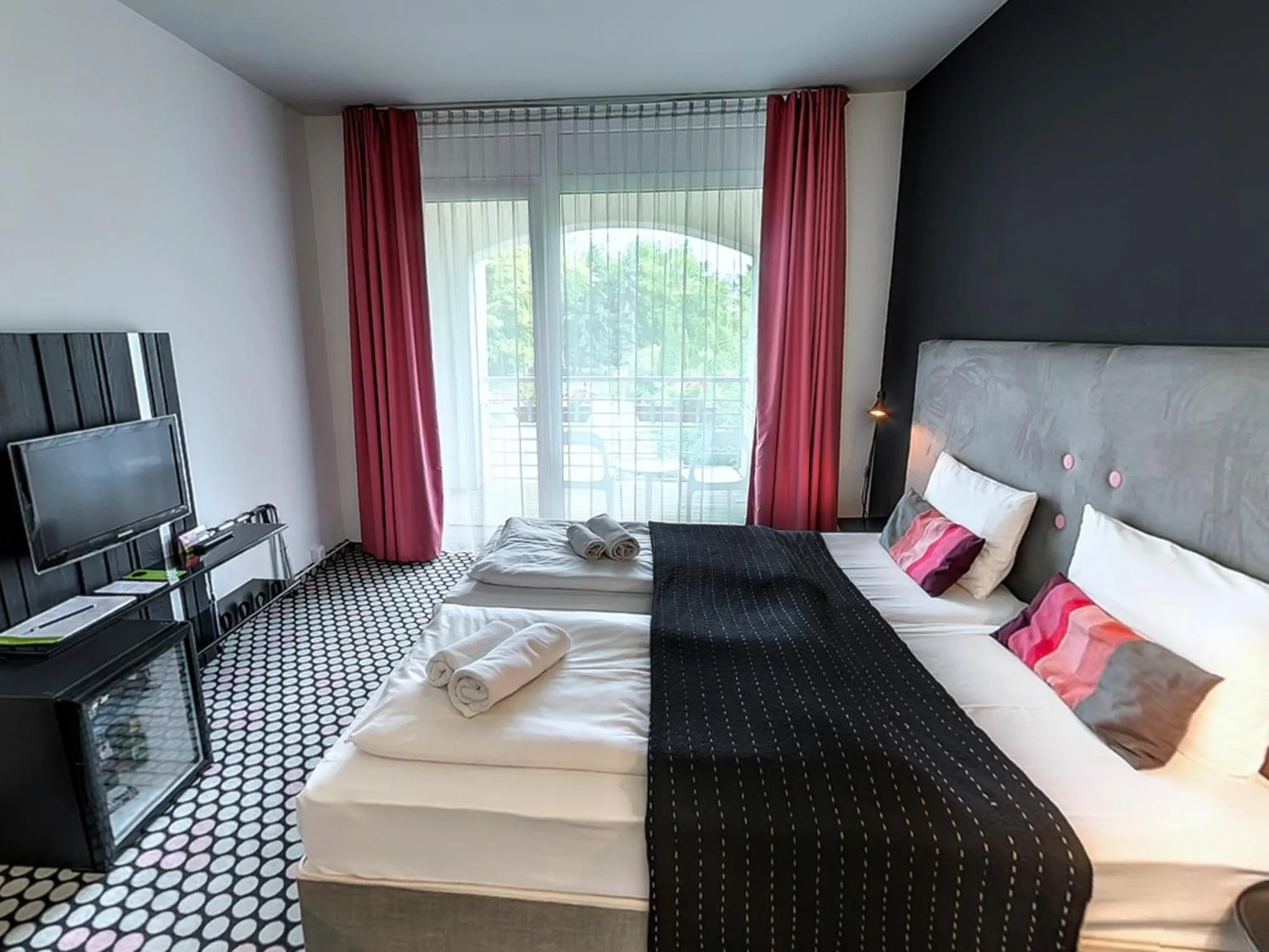 Bedroom, Bed in Hotel Bonvino Badacsony