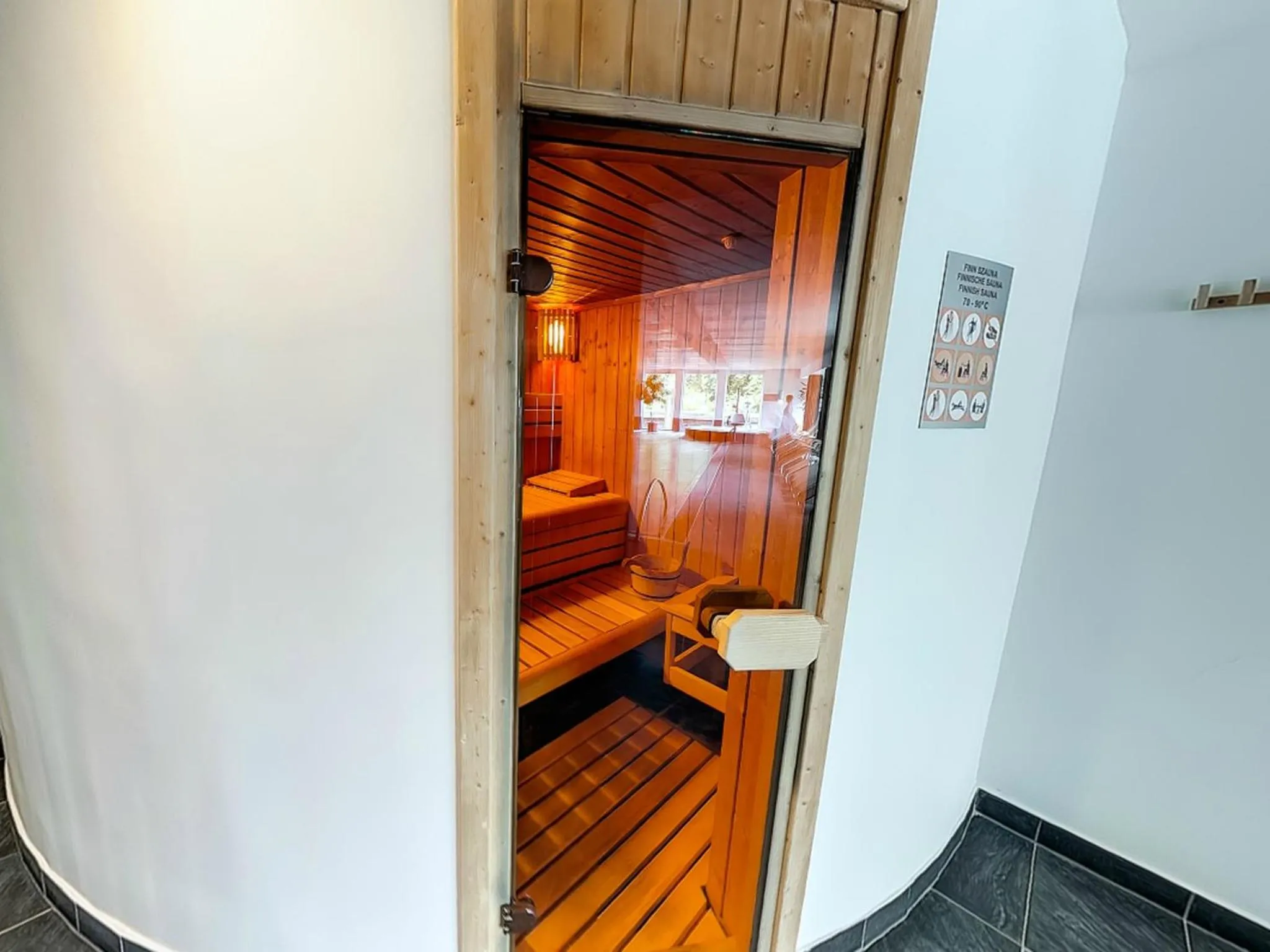 Sauna in Hotel Bonvino Badacsony