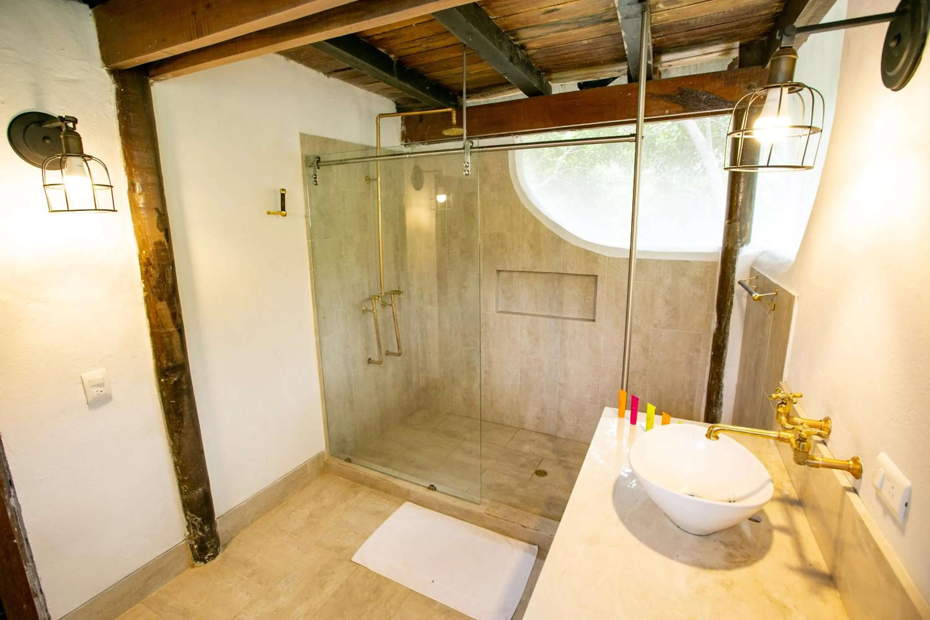 Bed in Aura Hotel Barú