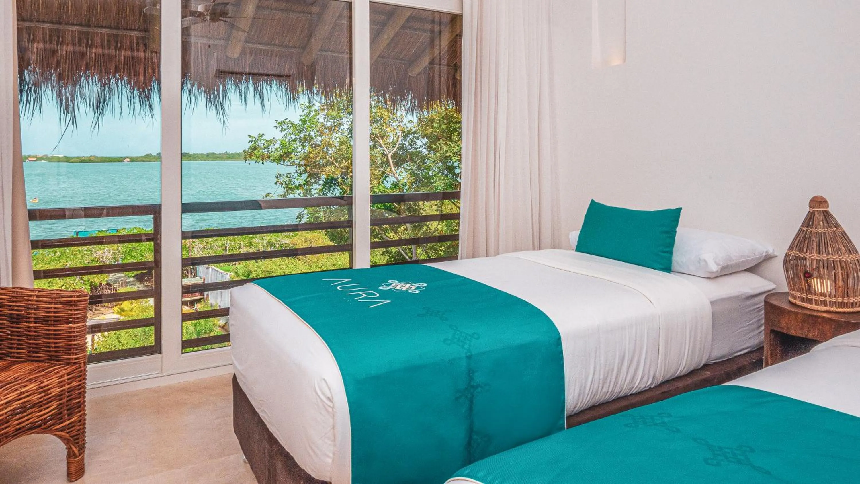 Sea view, Bed in Aura Hotel Barú