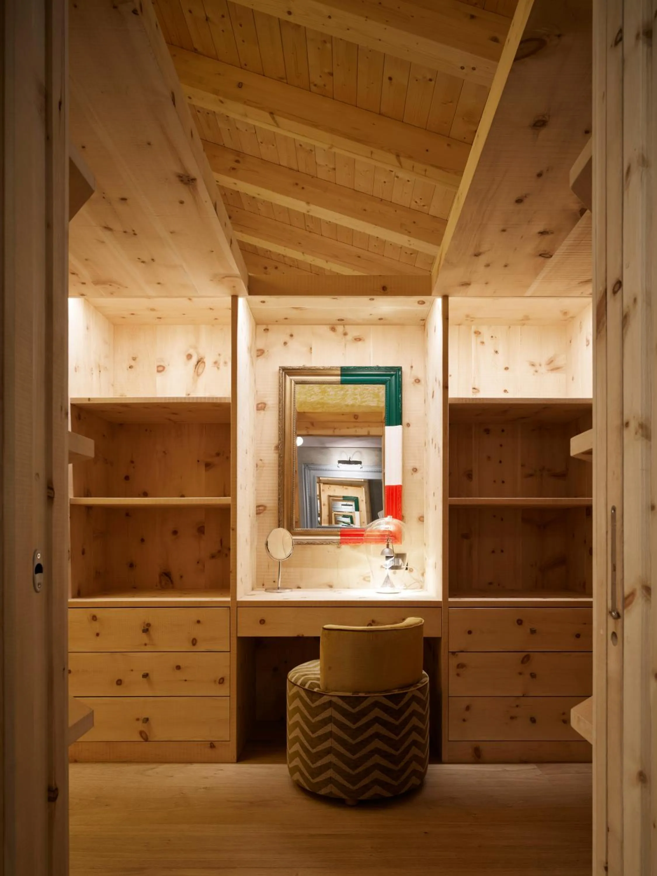 Bathroom in Dolomiti Lodge Alverà