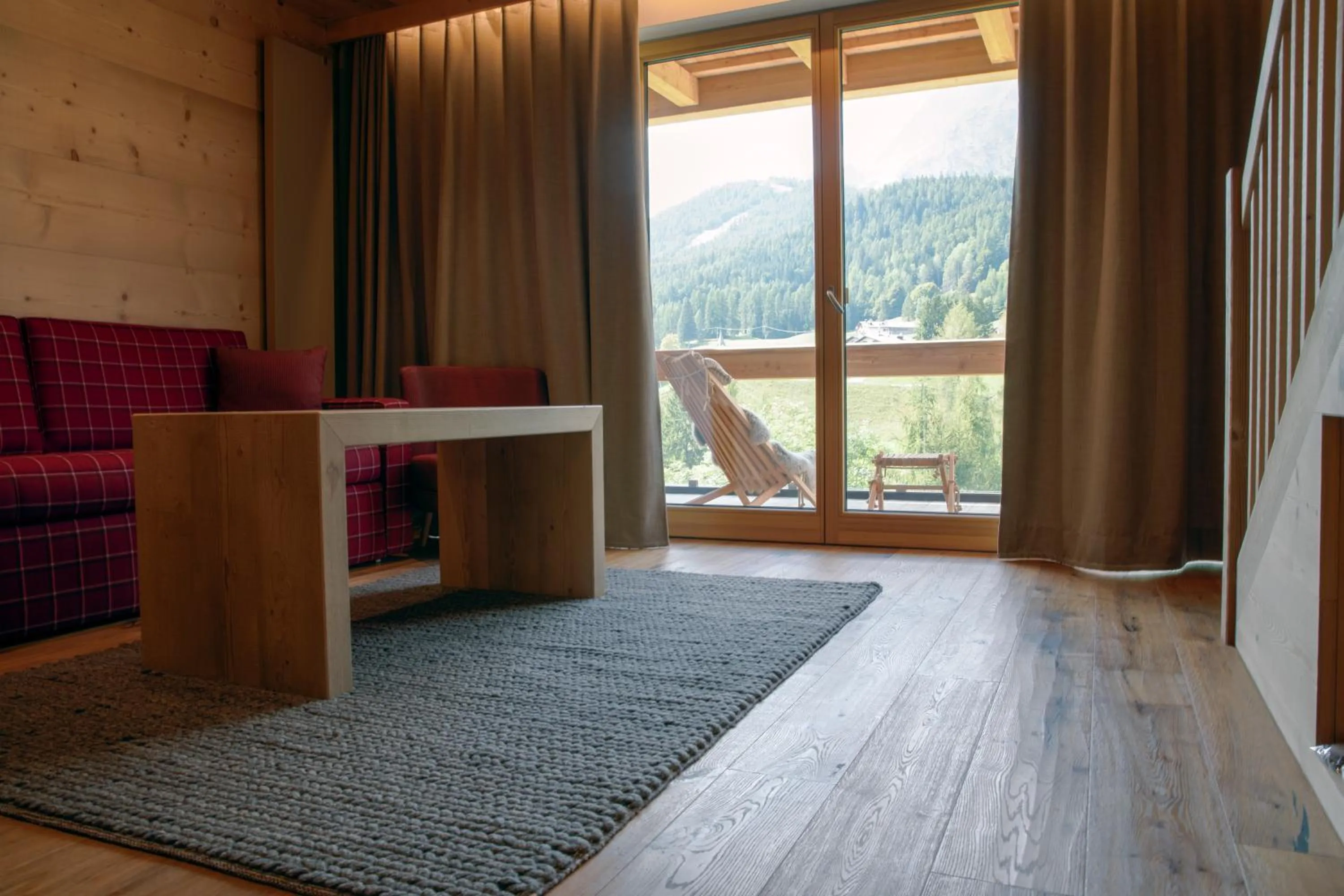 Mountain view, Bed in Dolomiti Lodge Alverà