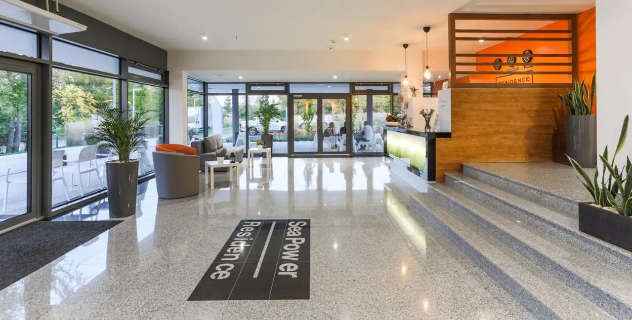 Lobby or reception in Sea Power Residence Jastrzębia Góra