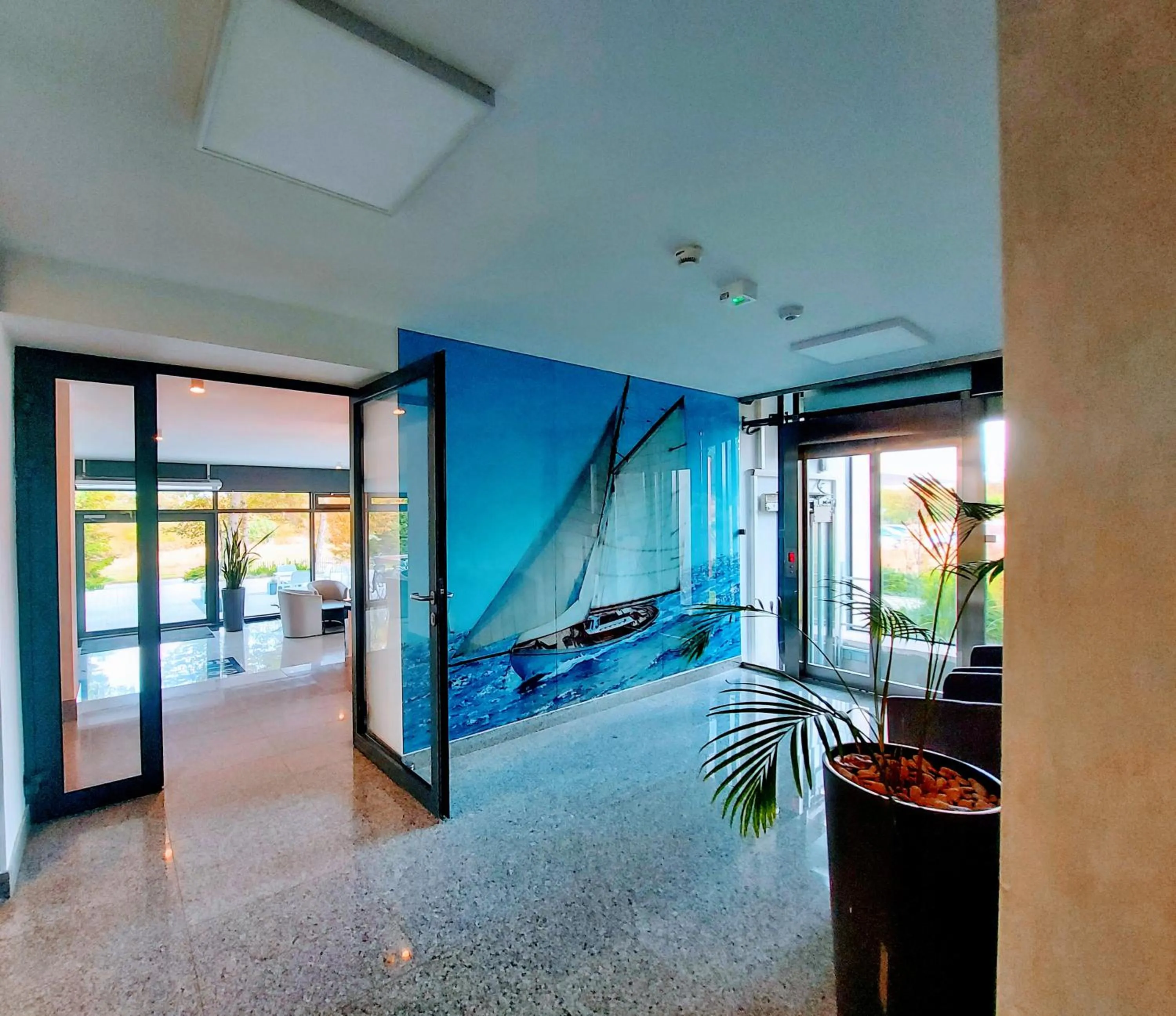 Lobby or reception in Sea Power Residence Jastrzębia Góra
