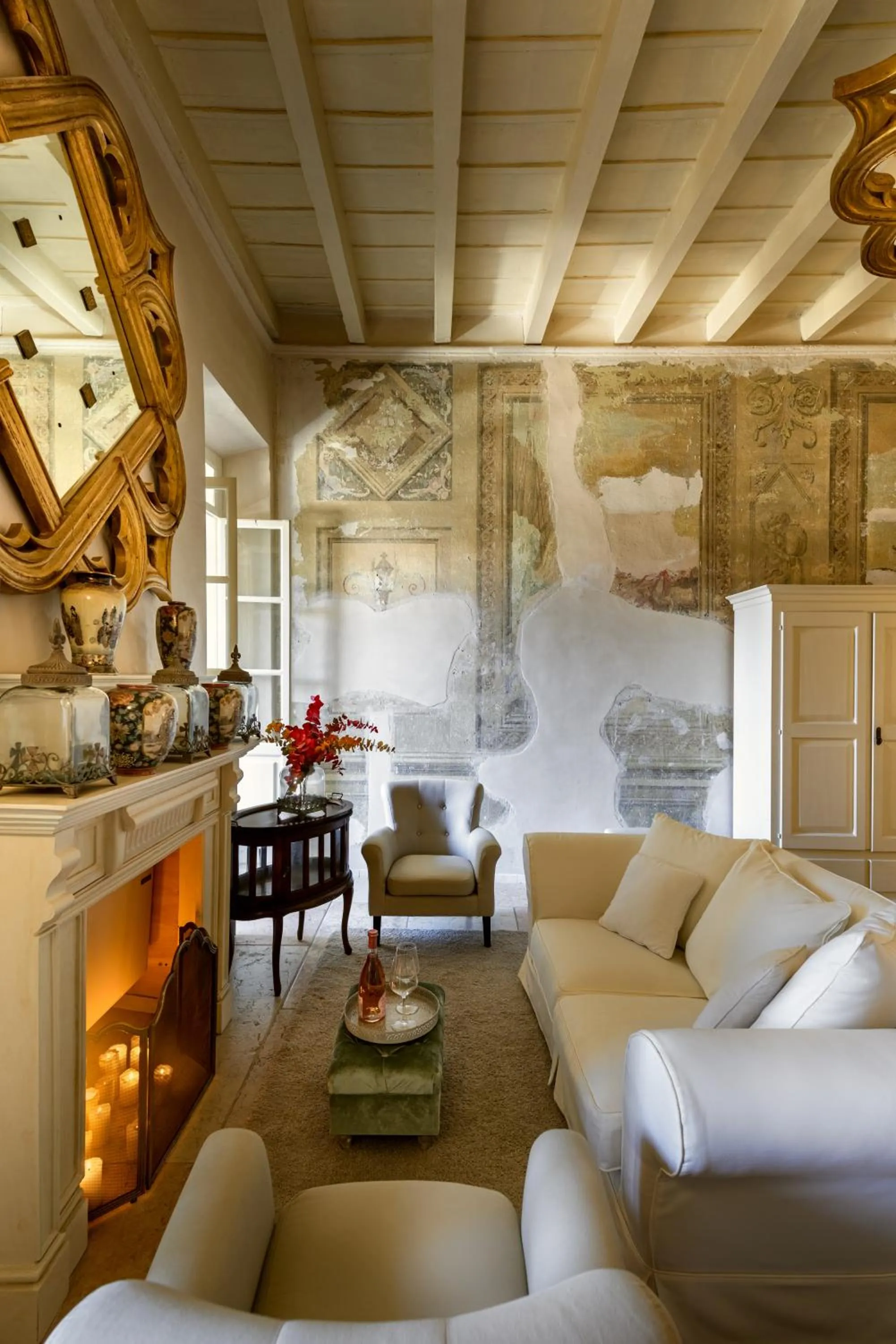 Living room in Hotel Palazzo Novello