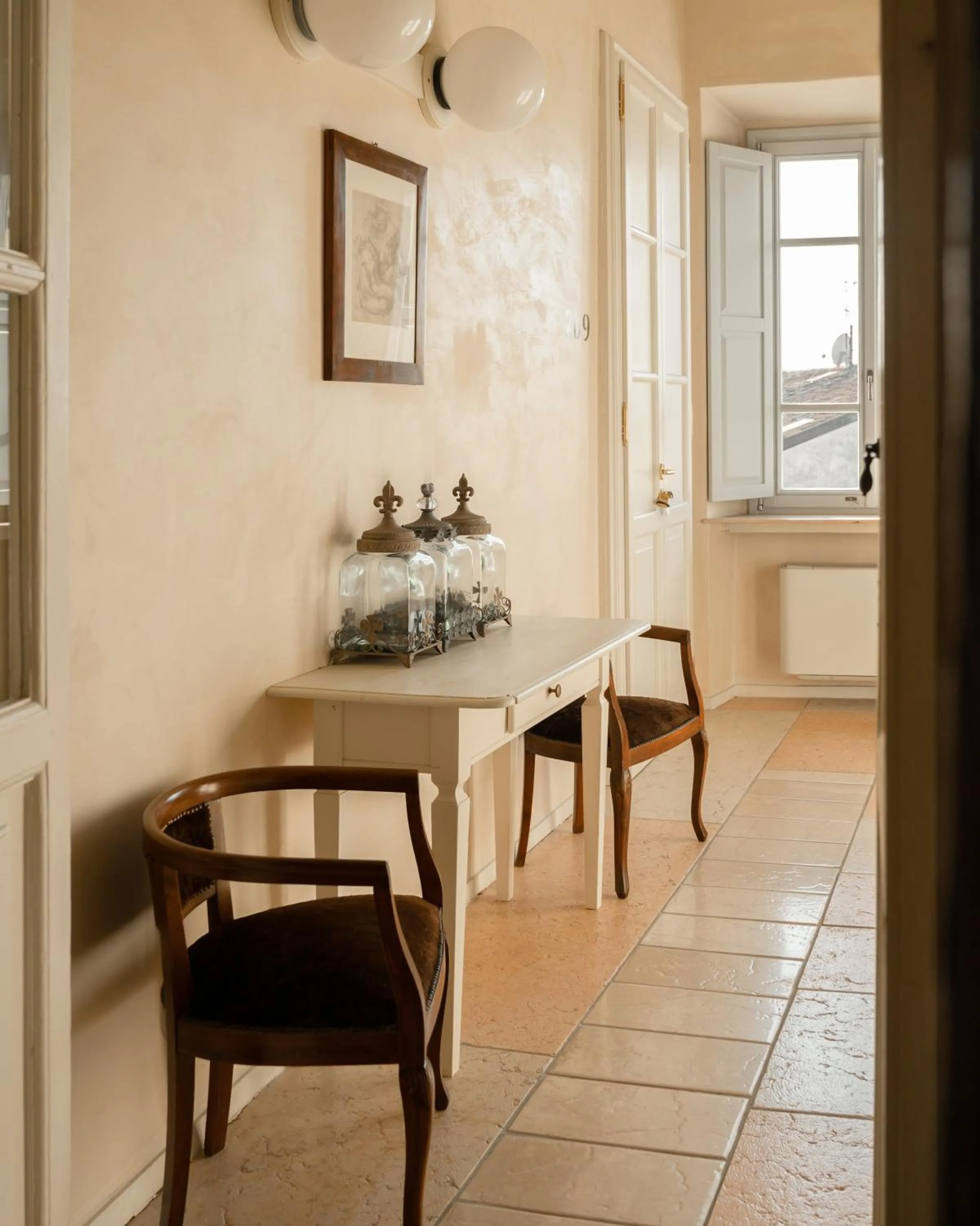 Decorative detail in Hotel Palazzo Novello