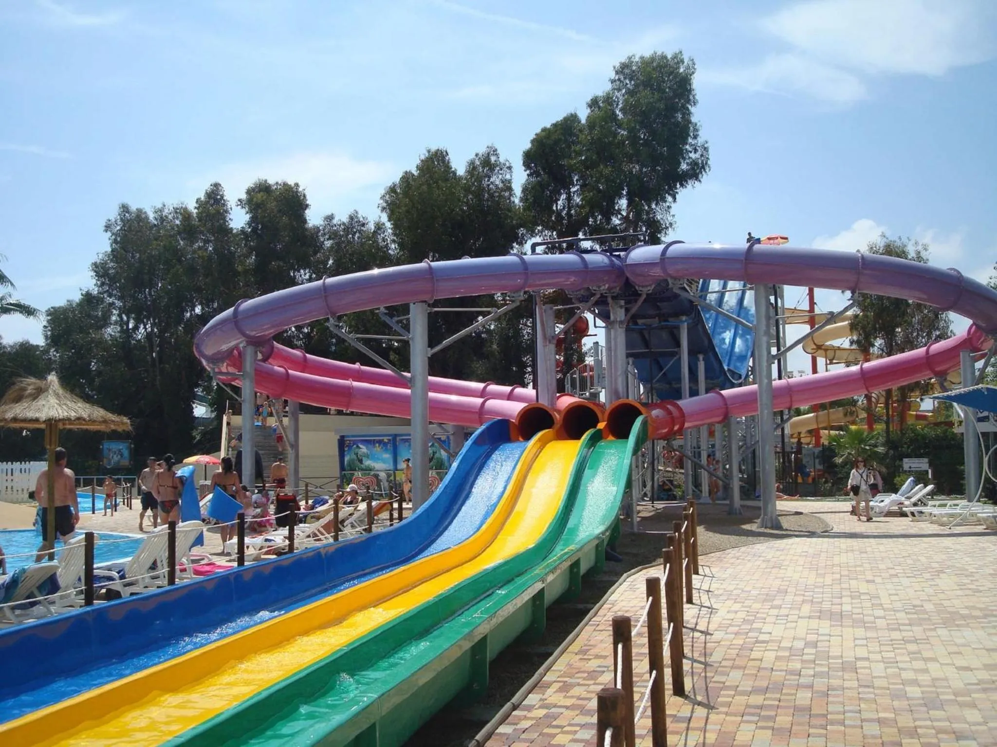 Aqua park in Hotel Masseria Fortificata Donnaloia