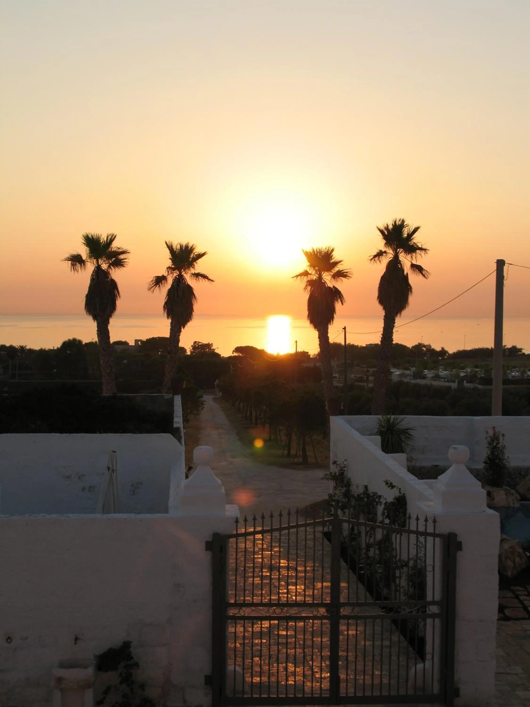 Sea view in Hotel Masseria Fortificata Donnaloia