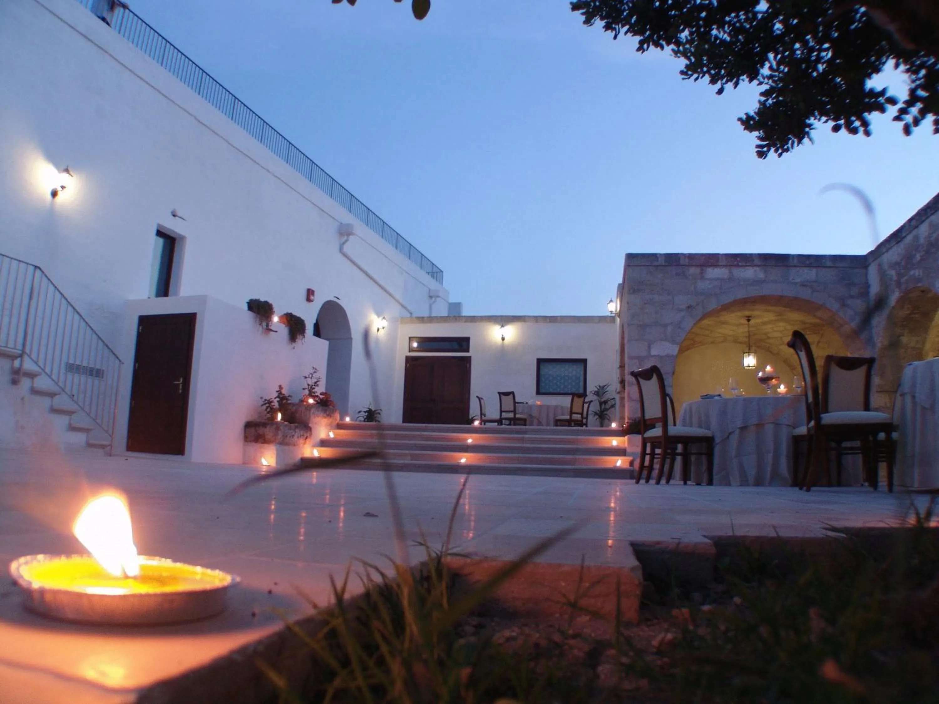 Restaurant/places to eat in Hotel Masseria Fortificata Donnaloia