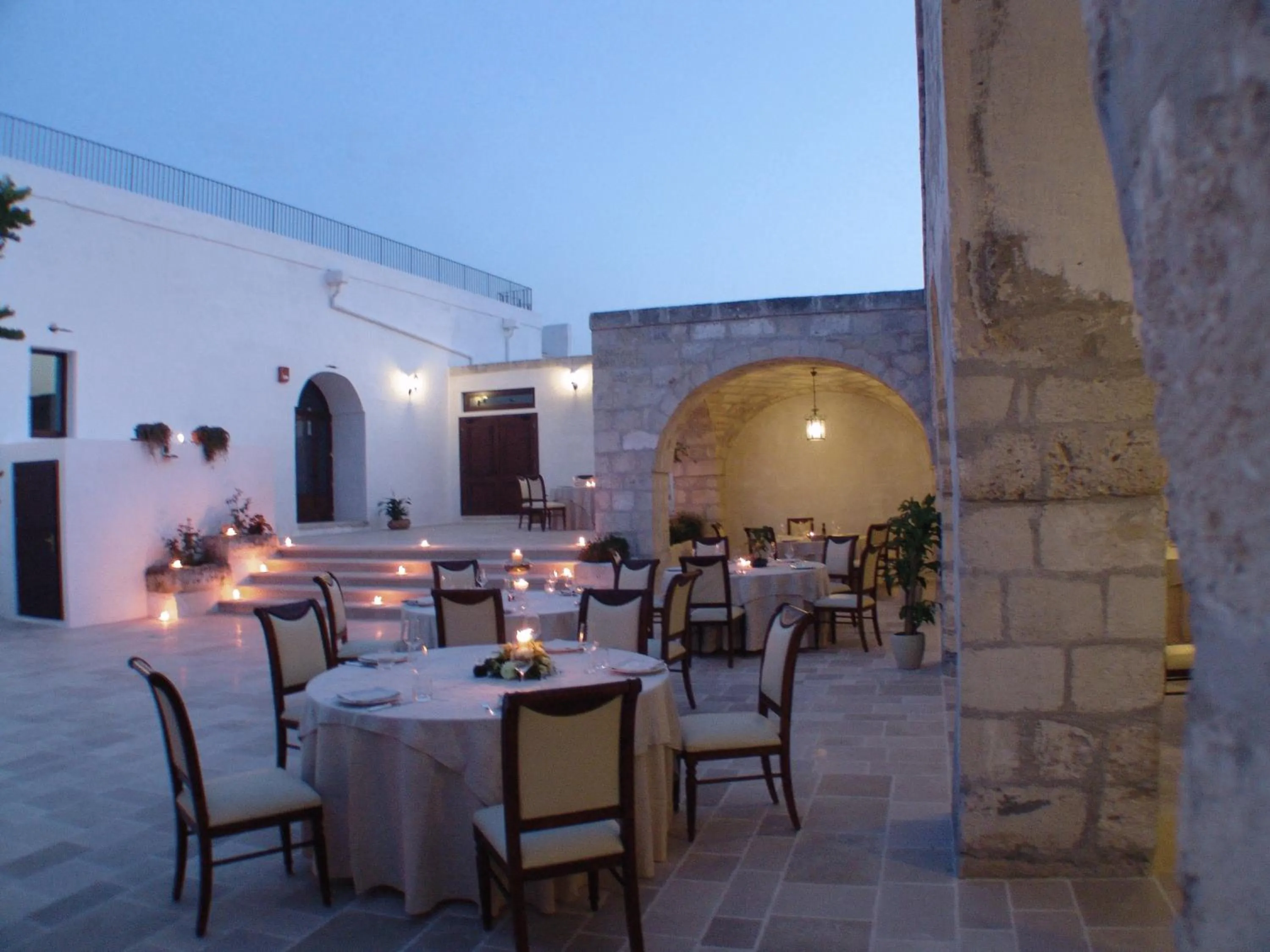 Restaurant/places to eat in Hotel Masseria Fortificata Donnaloia