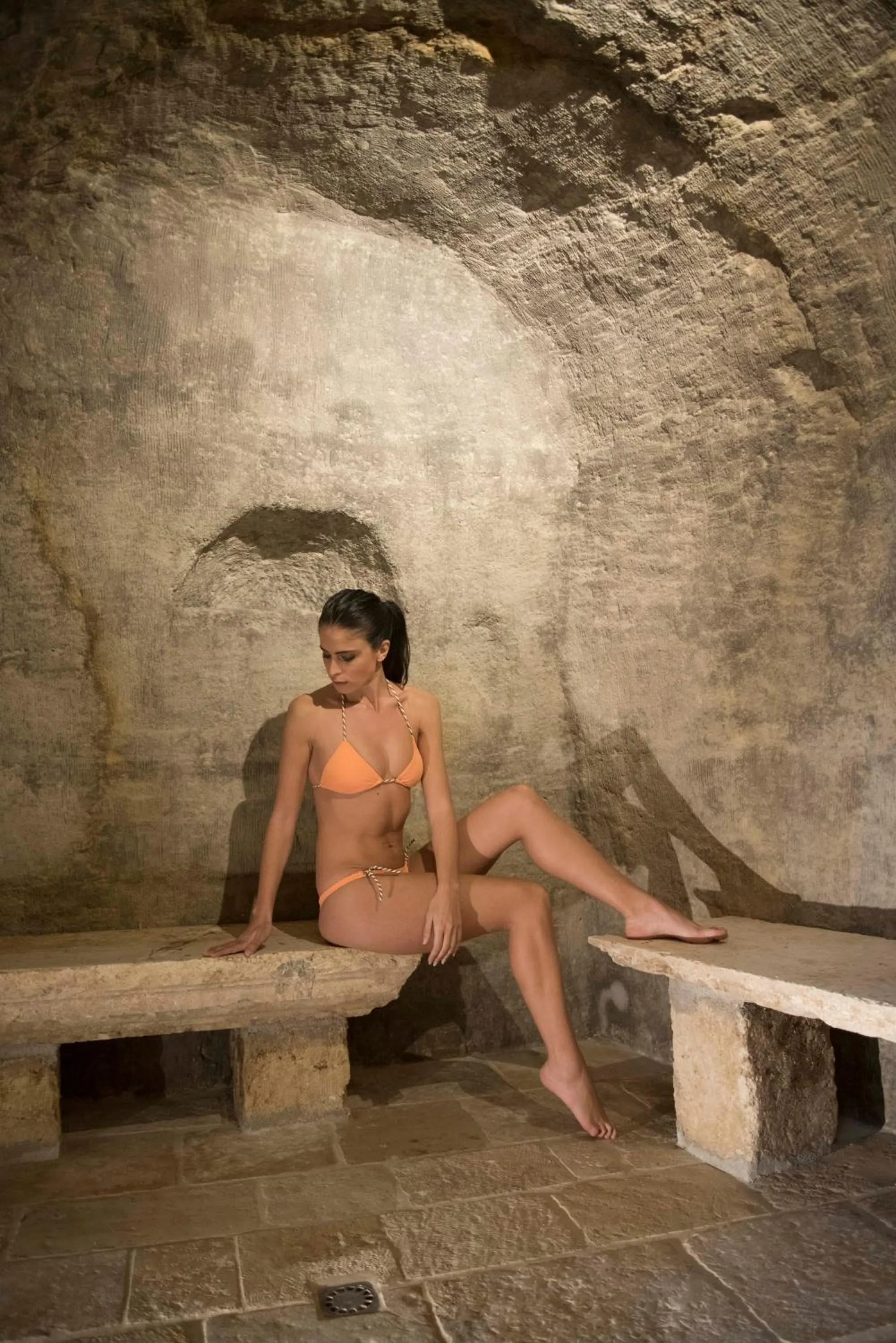 Steam room in Hotel Masseria Fortificata Donnaloia