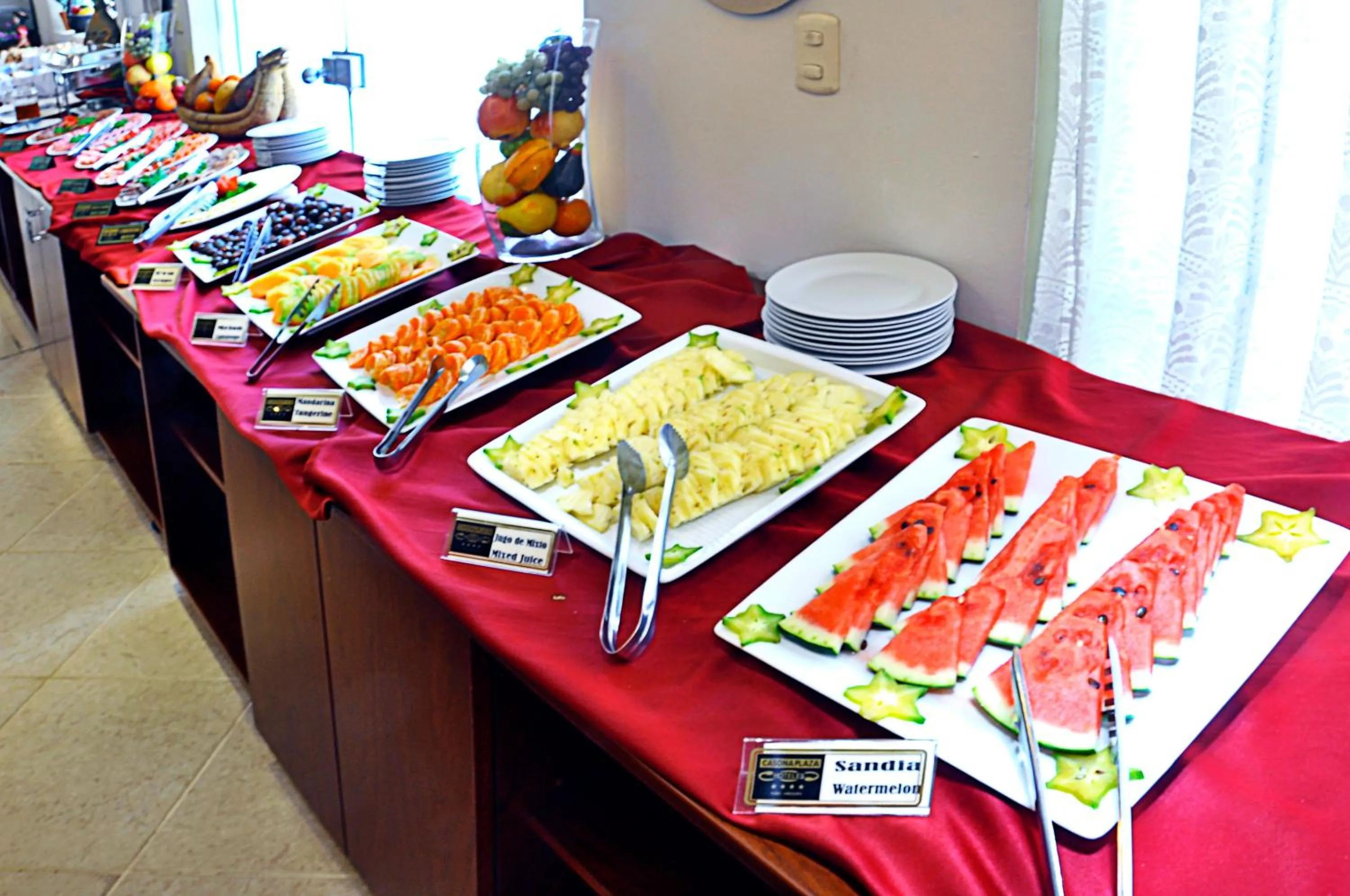 Buffet breakfast in Casona Plaza Hotel Puno