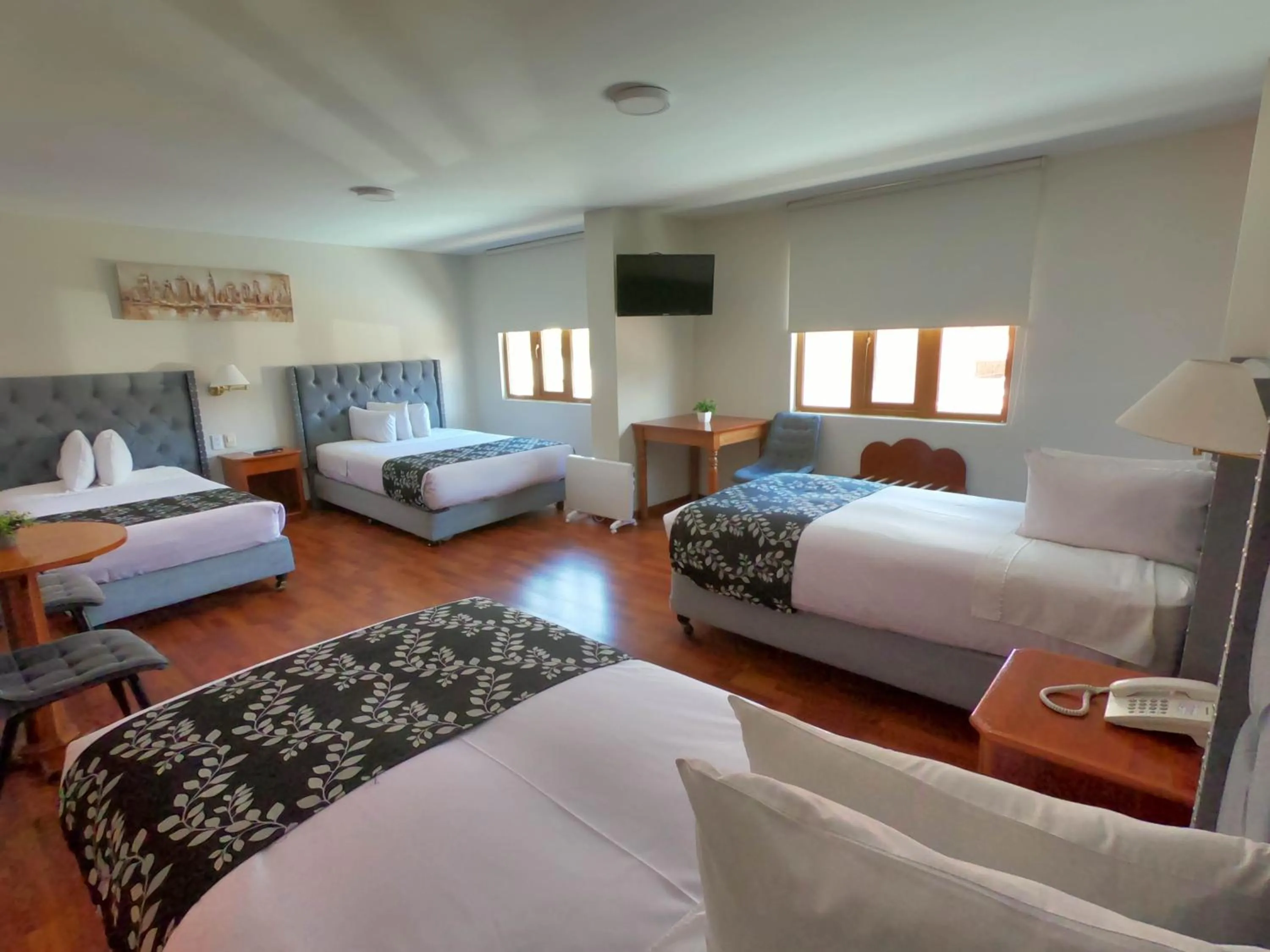 Bed in Casona Plaza Hotel Puno