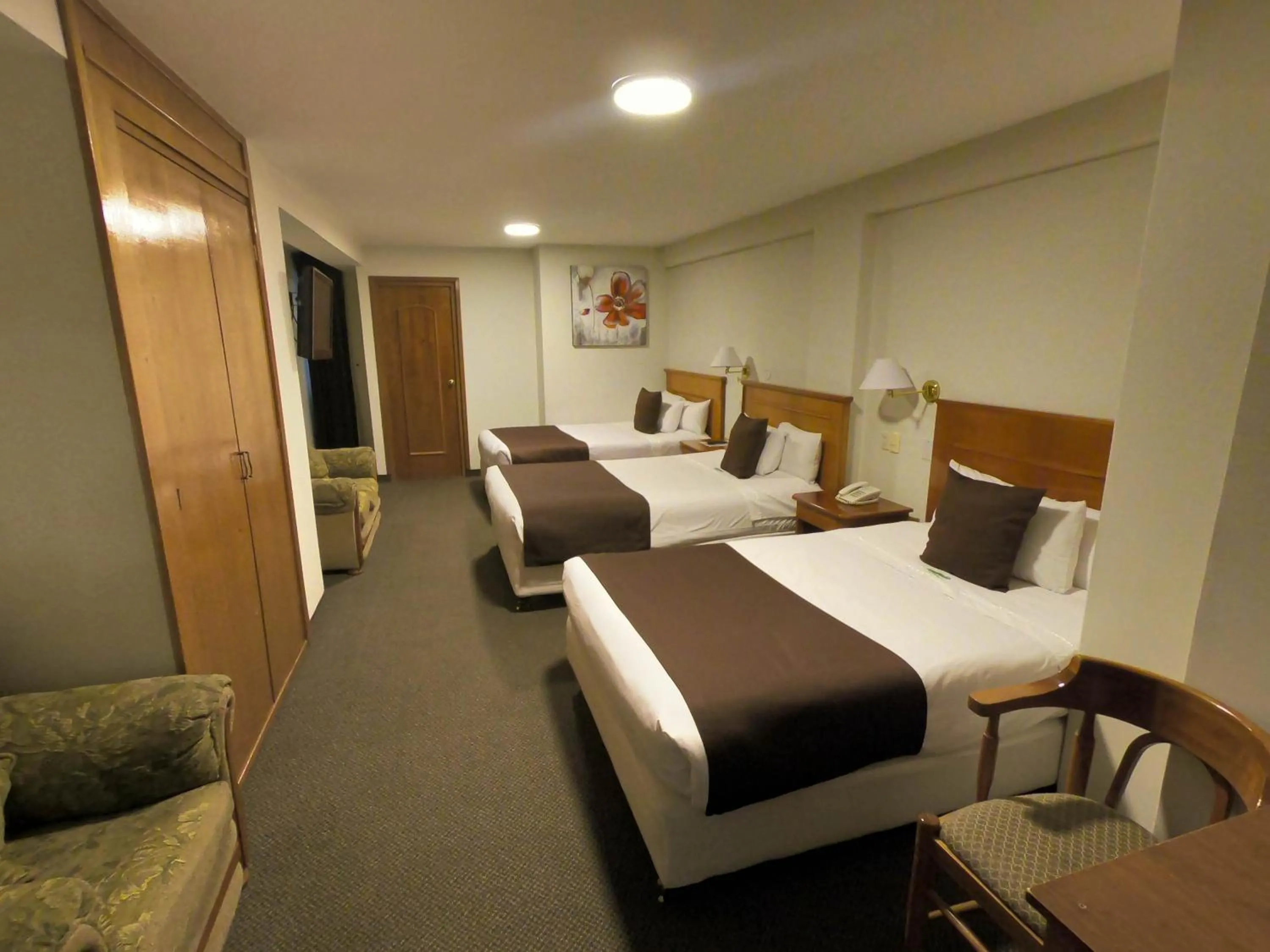 Bed in Casona Plaza Hotel Puno