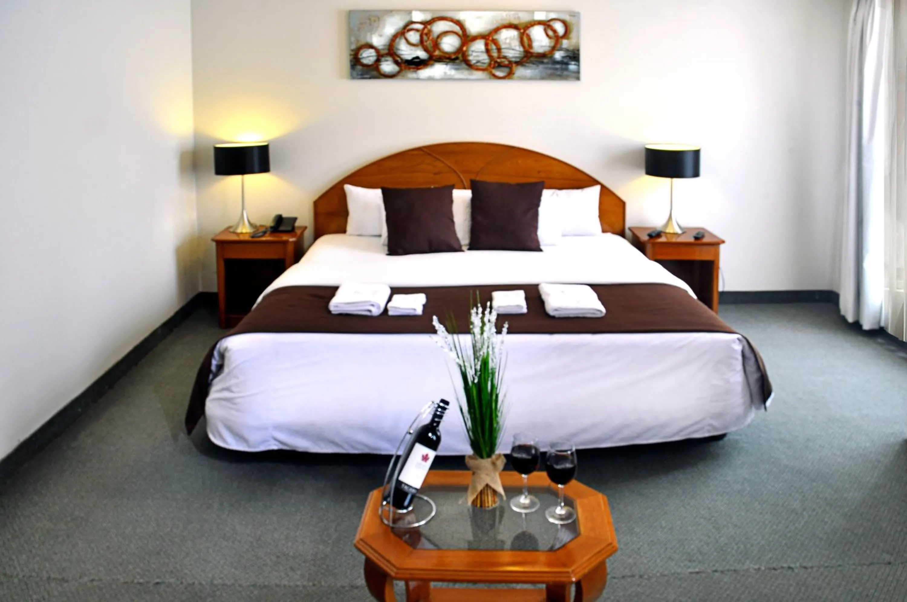 Bed in Casona Plaza Hotel Puno