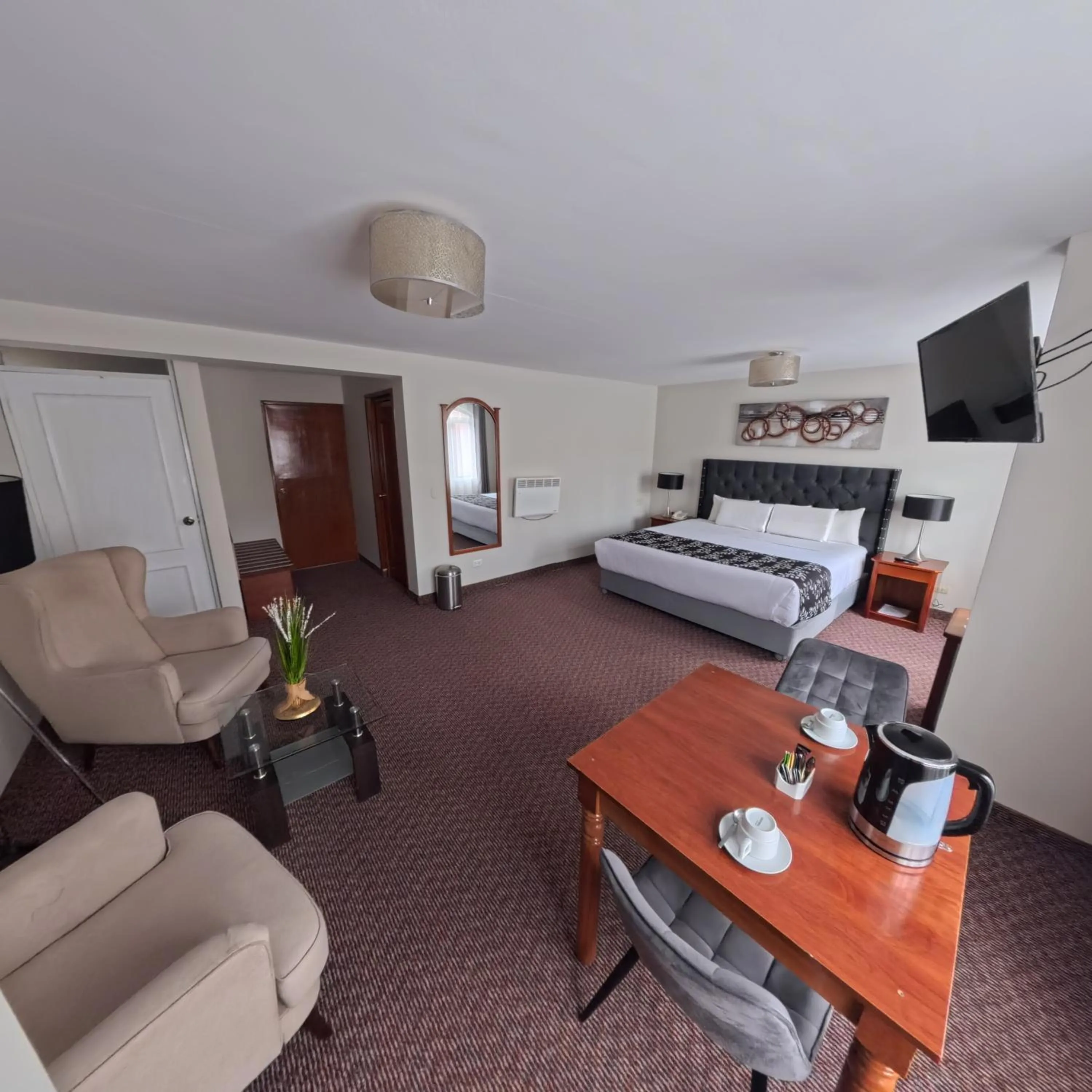 Bed in Casona Plaza Hotel Puno