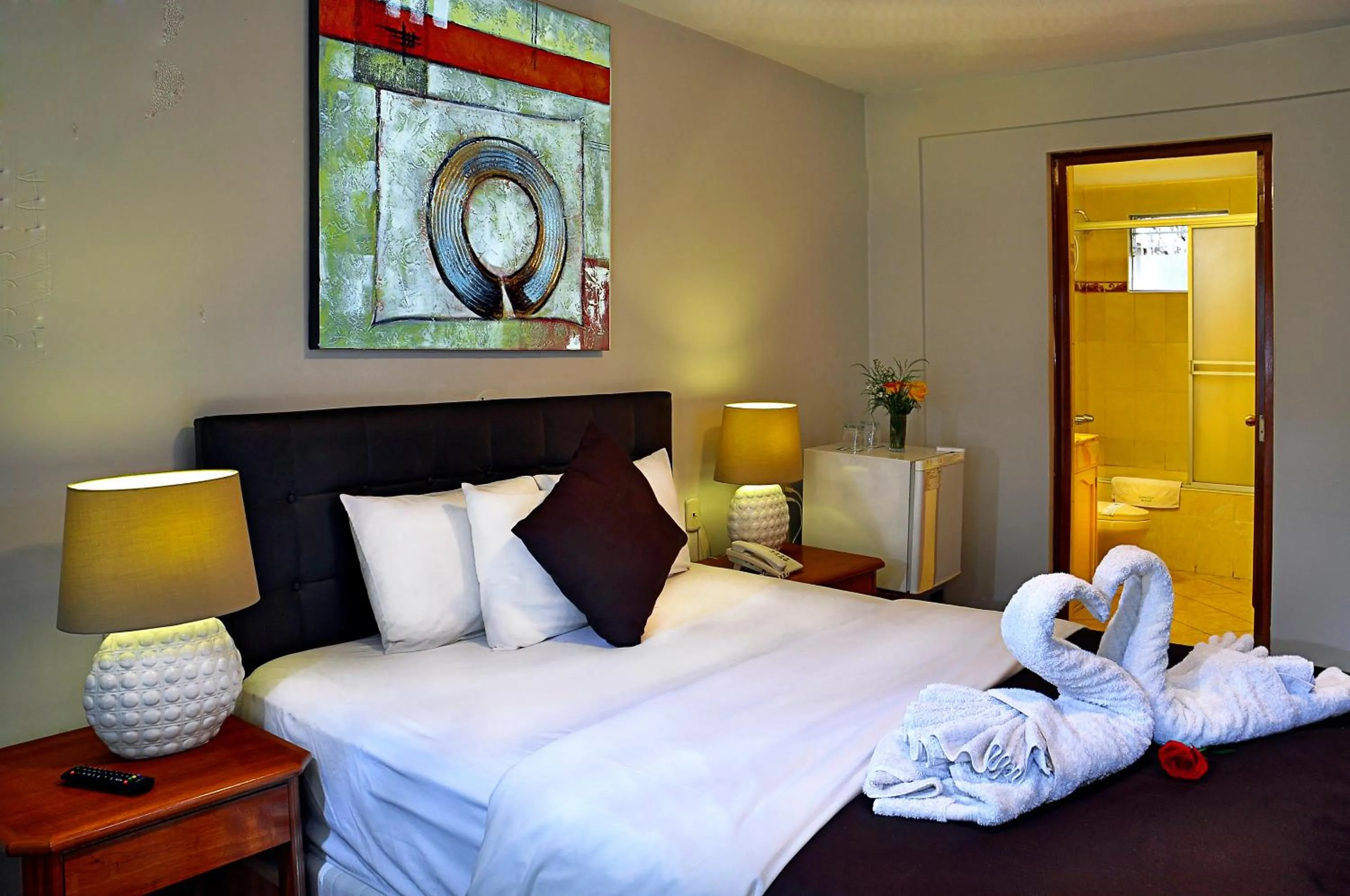 Bed in Casona Plaza Hotel Puno