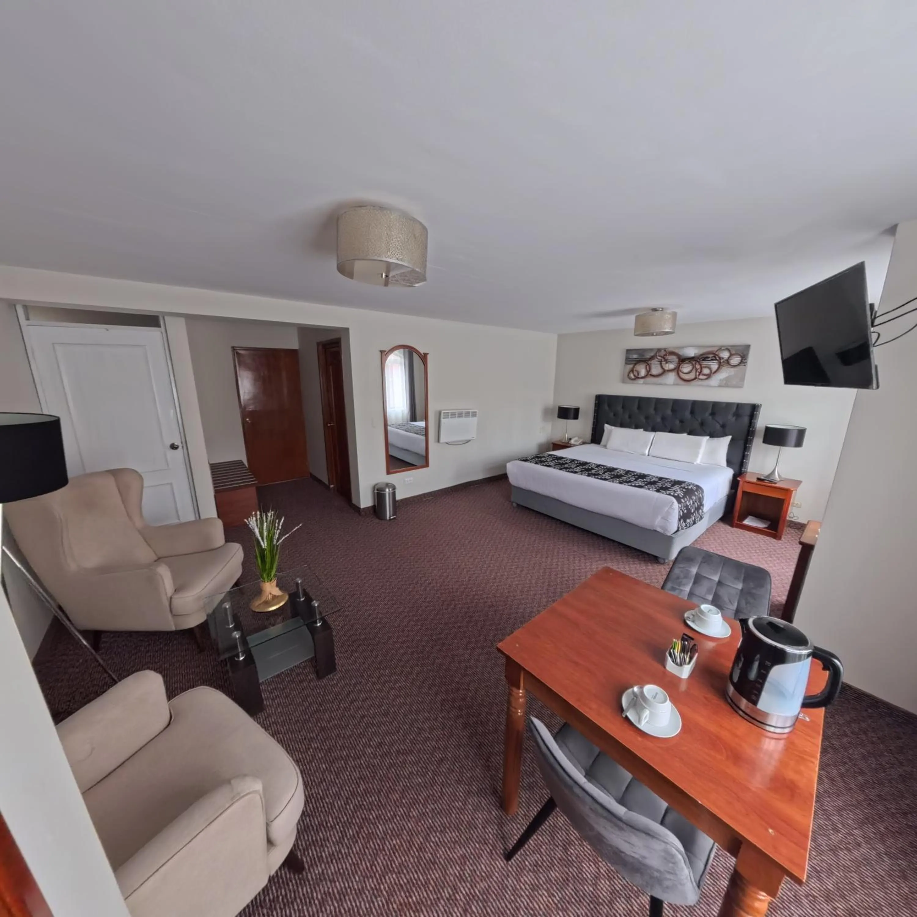 Bed in Casona Plaza Hotel Puno