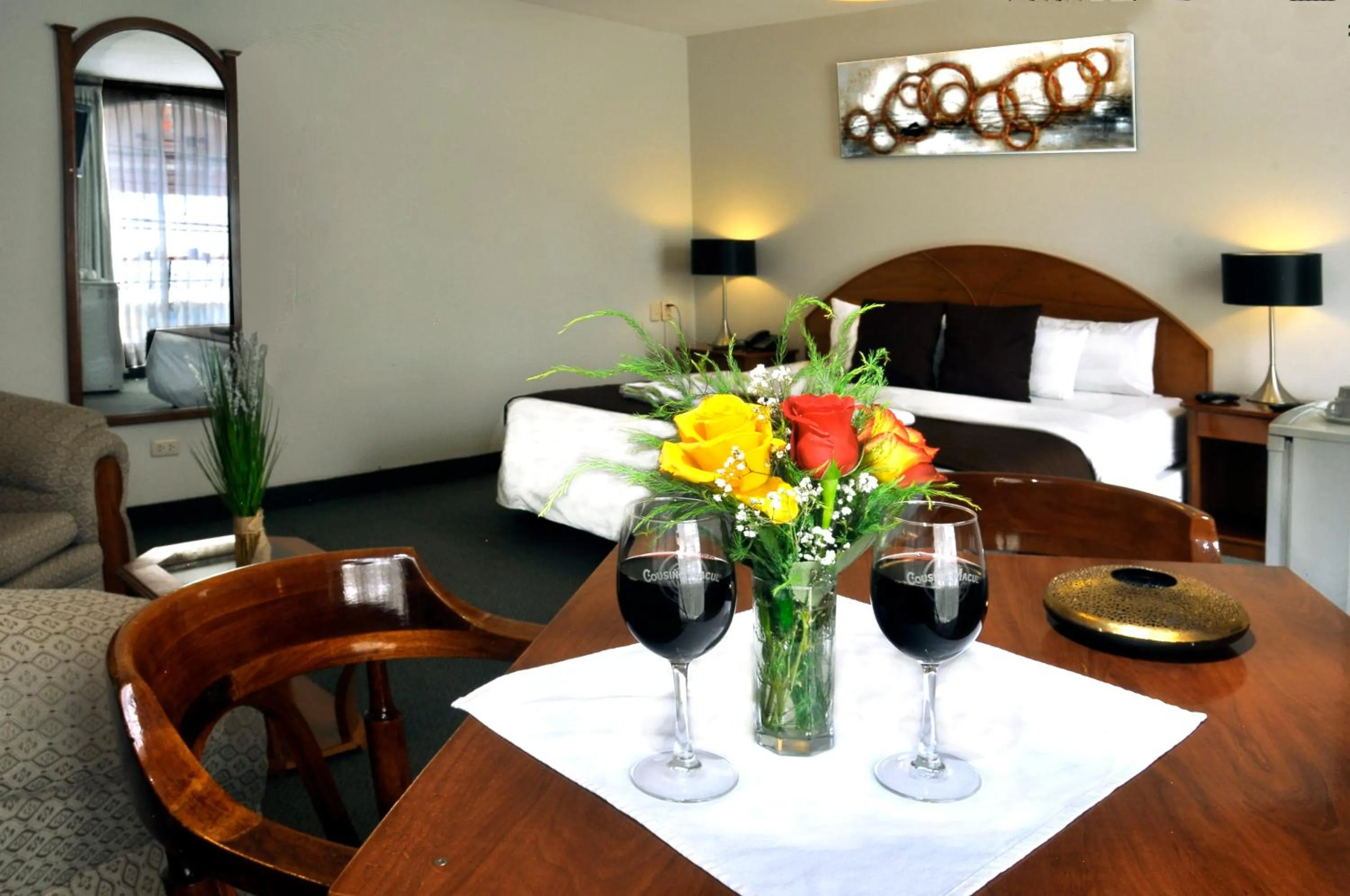 Bed in Casona Plaza Hotel Puno