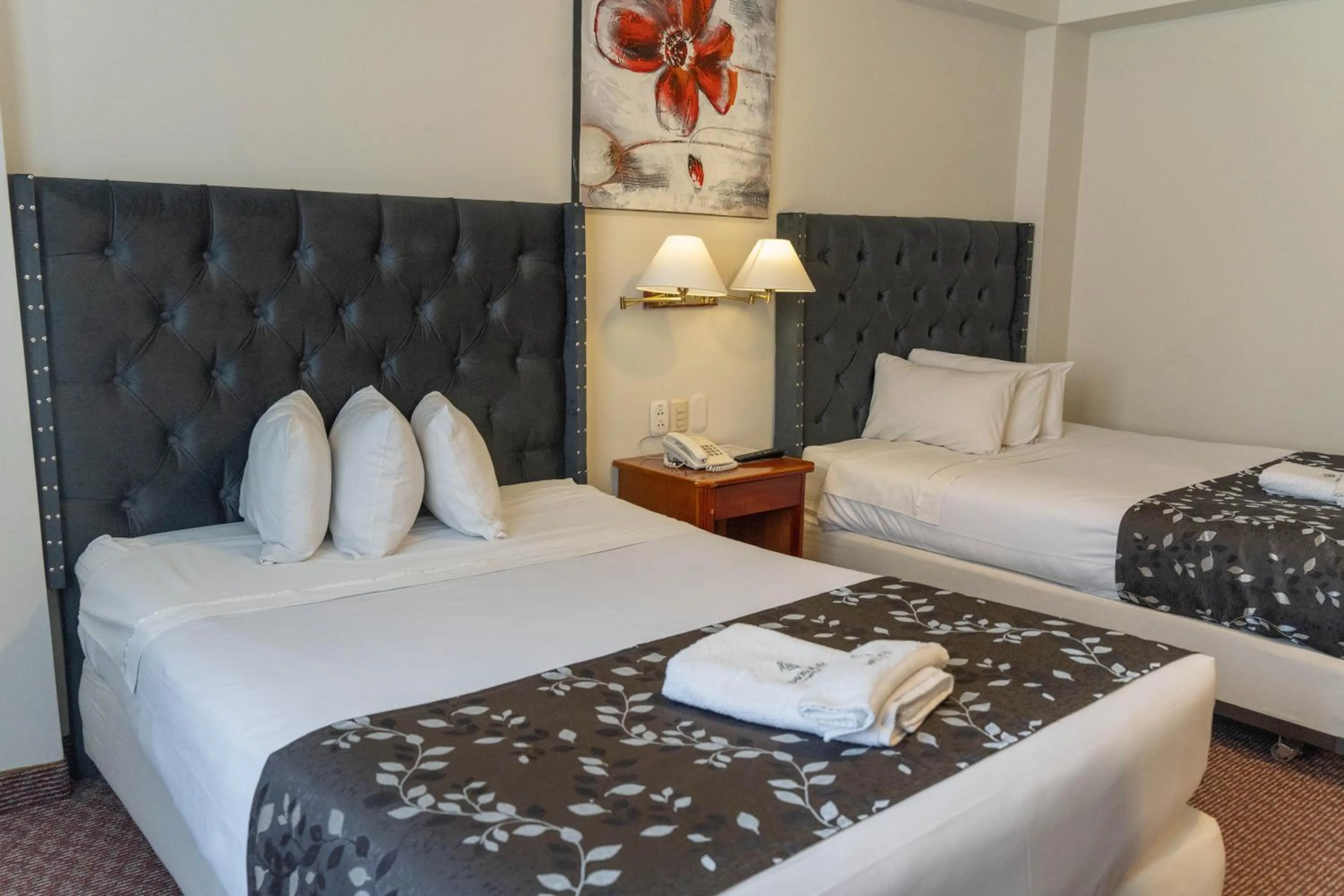 Bed in Casona Plaza Hotel Puno