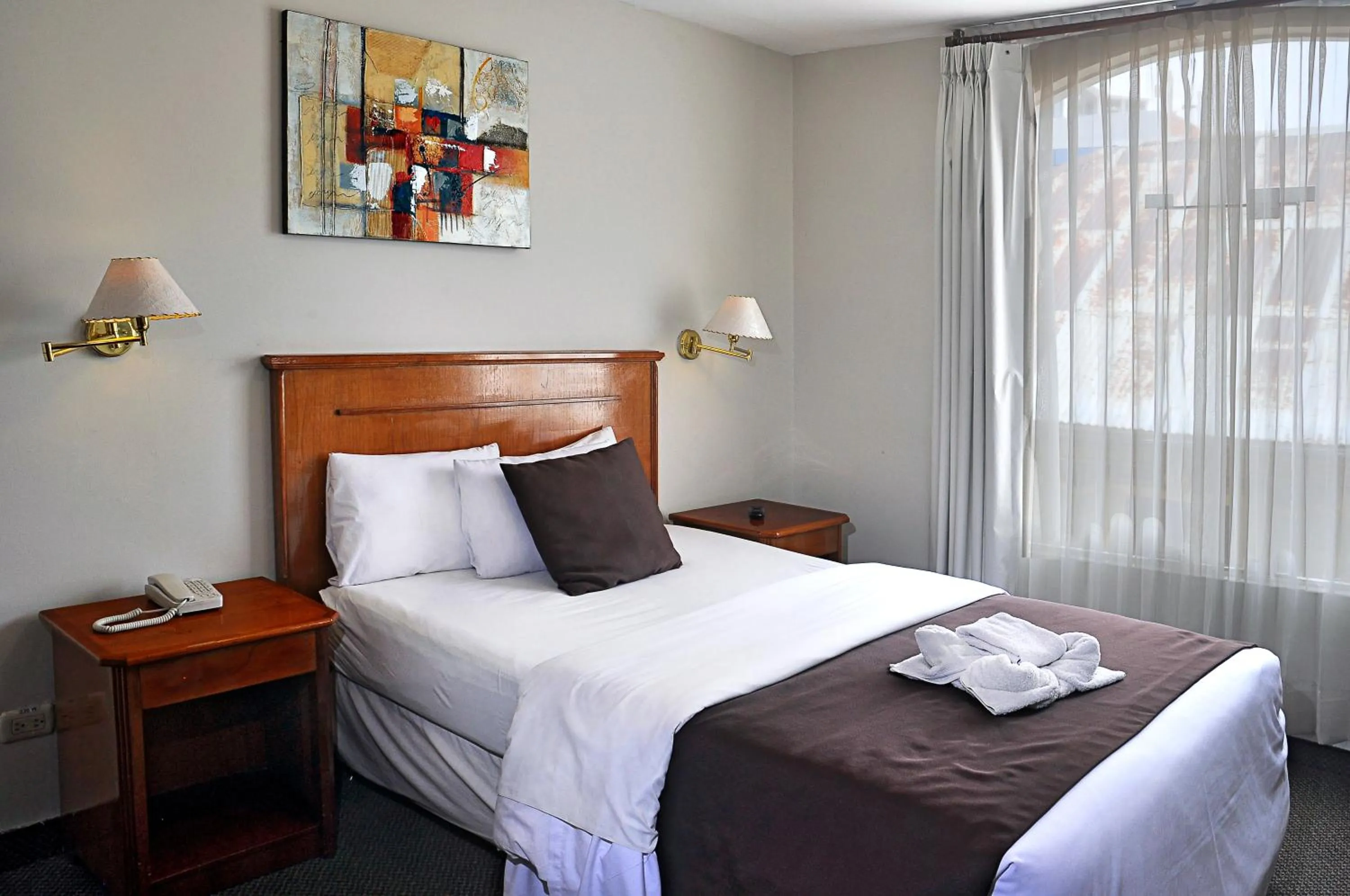 Bed in Casona Plaza Hotel Puno