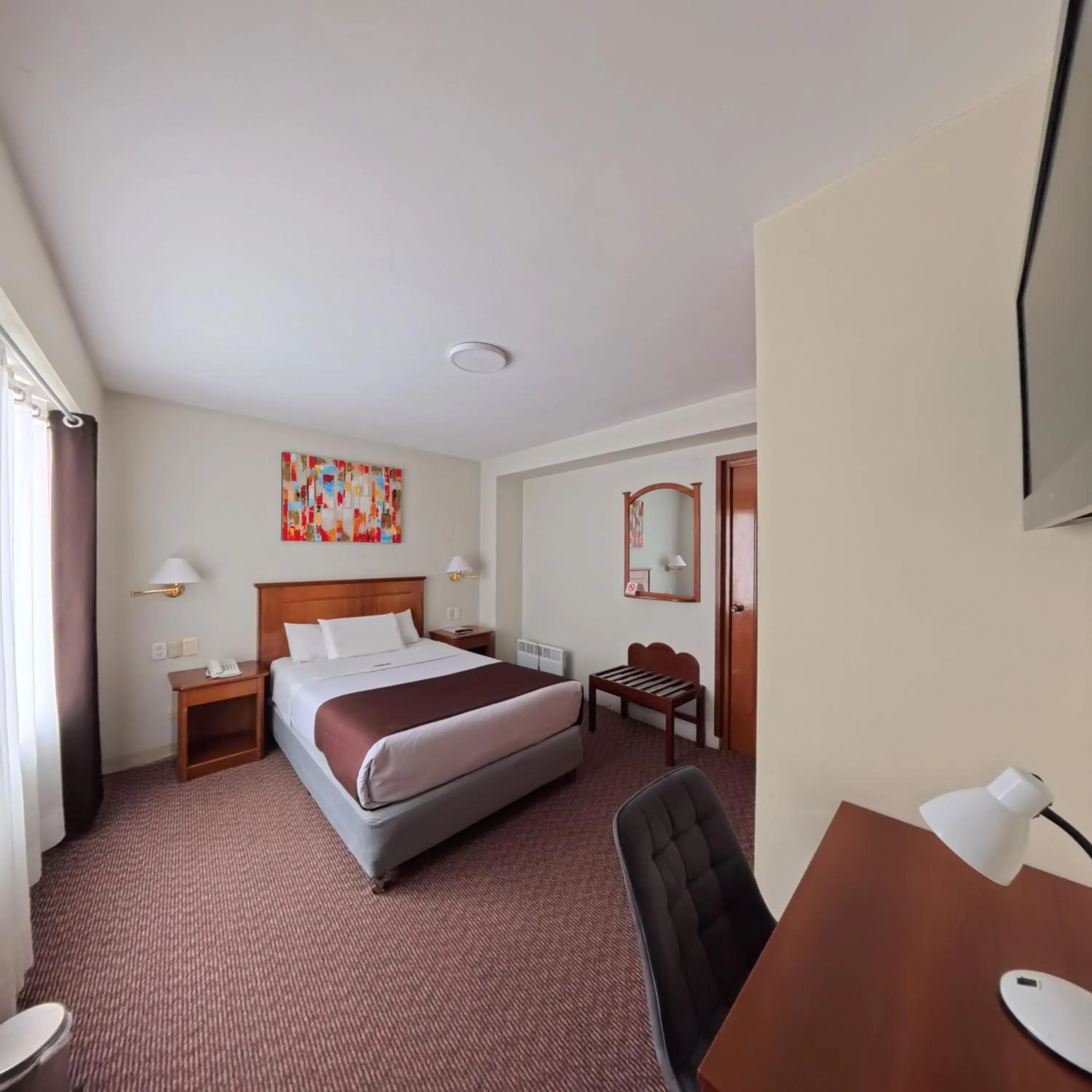 Bed in Casona Plaza Hotel Puno