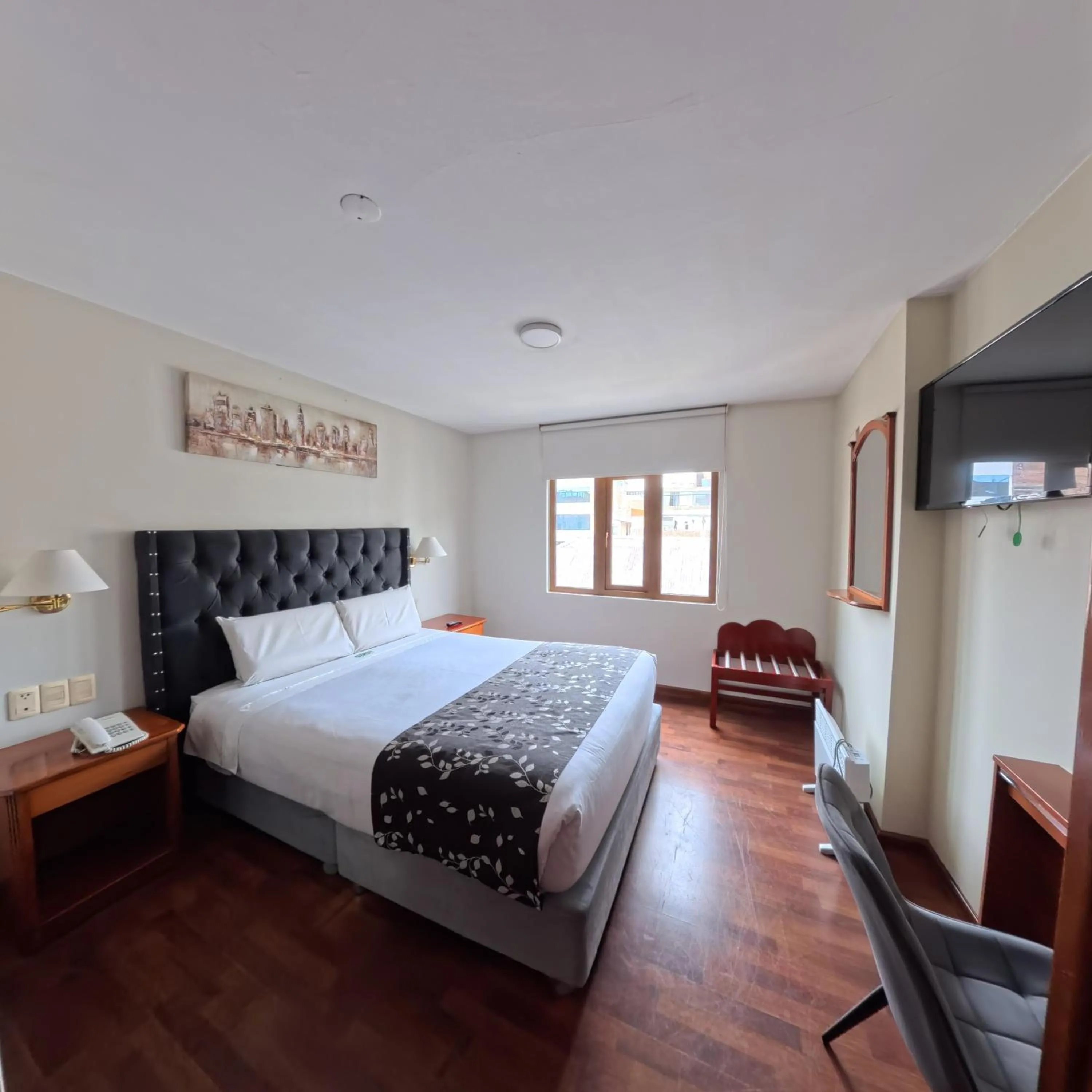 Bed in Casona Plaza Hotel Puno