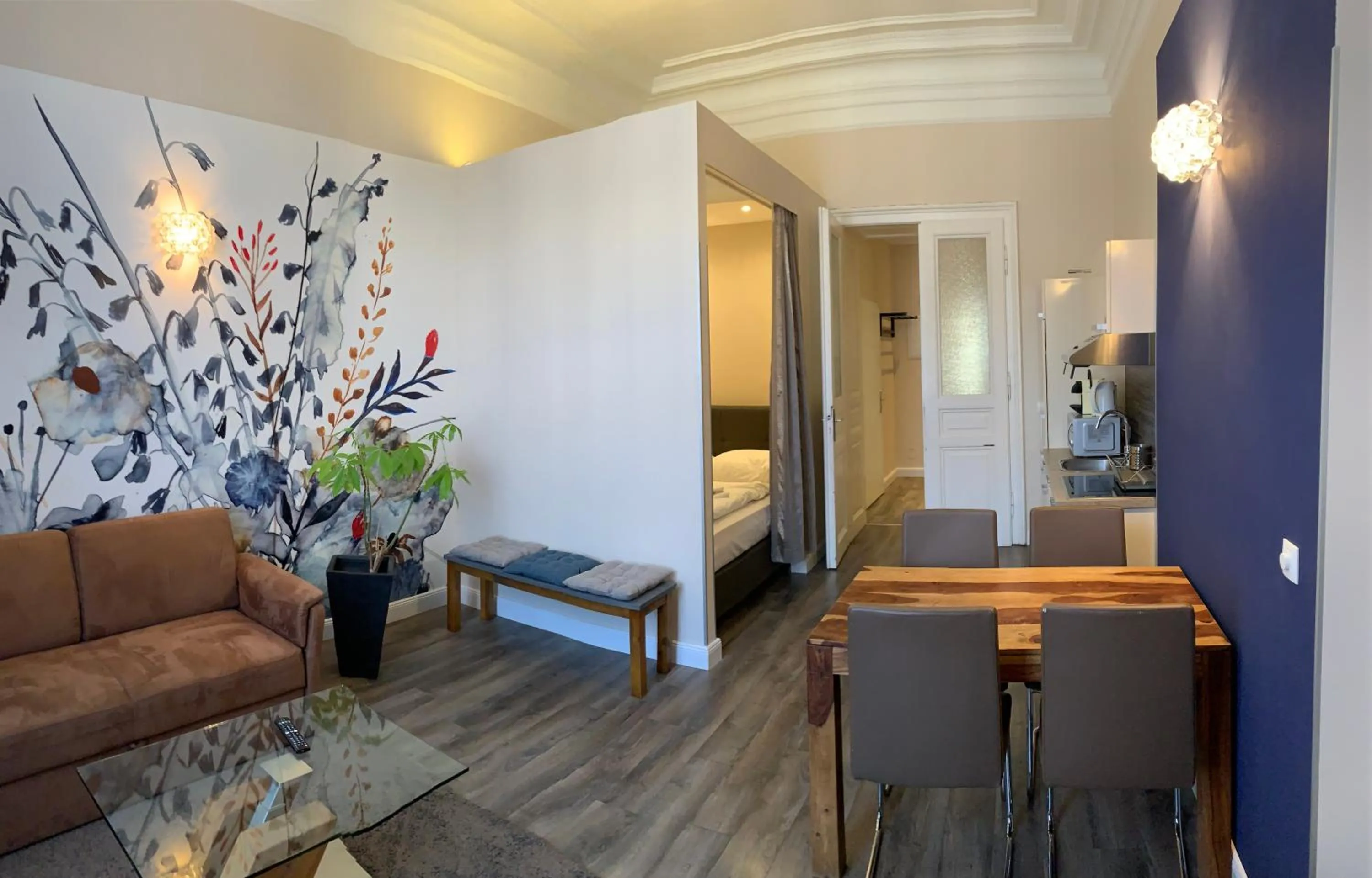 Living room in KH Apartments Universitaet