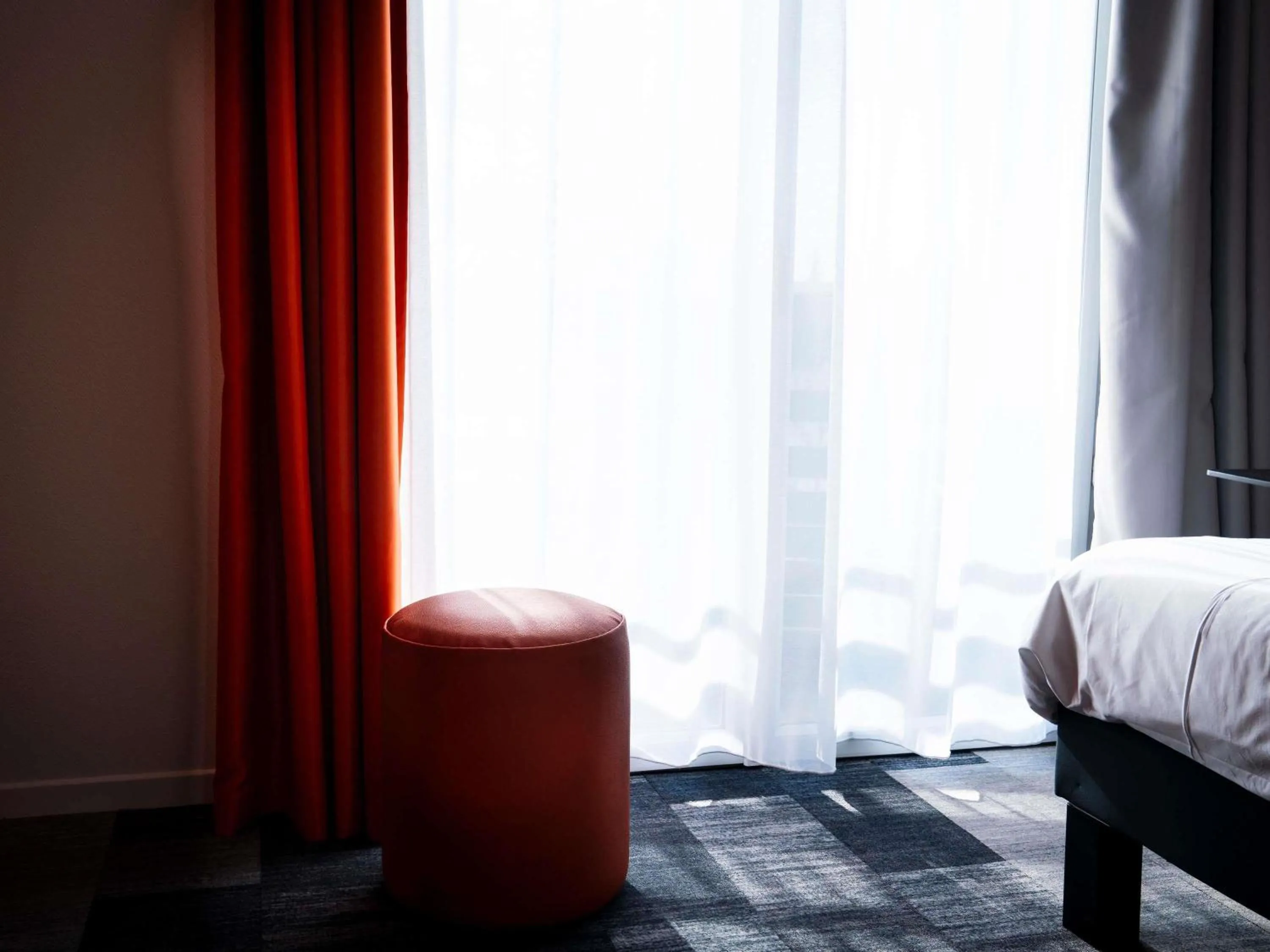 Bedroom, Bed in ibis Styles Bourbon Lancy