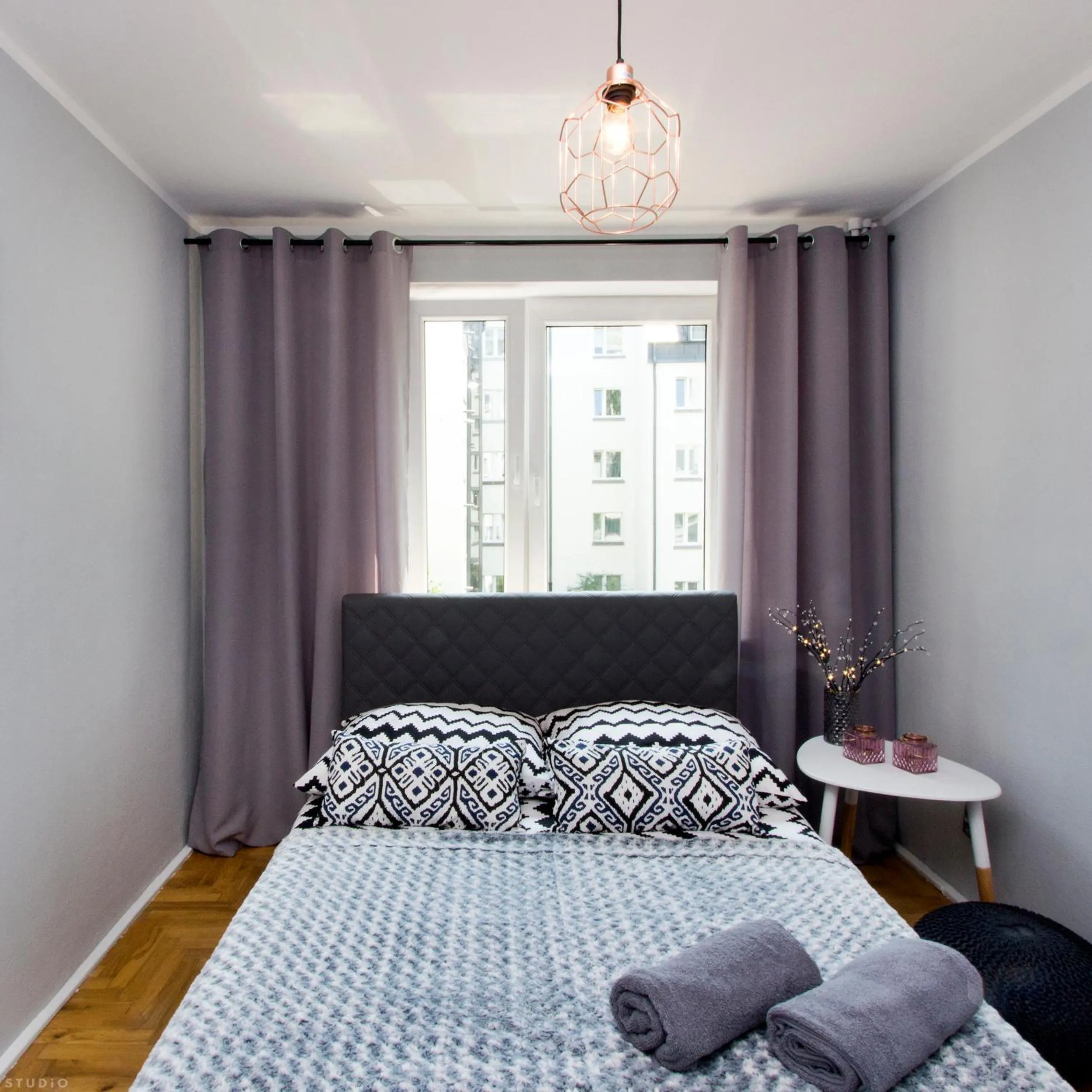 Photo of the whole room, Bed in ClickTheFlat Hoża Street Apart Rooms