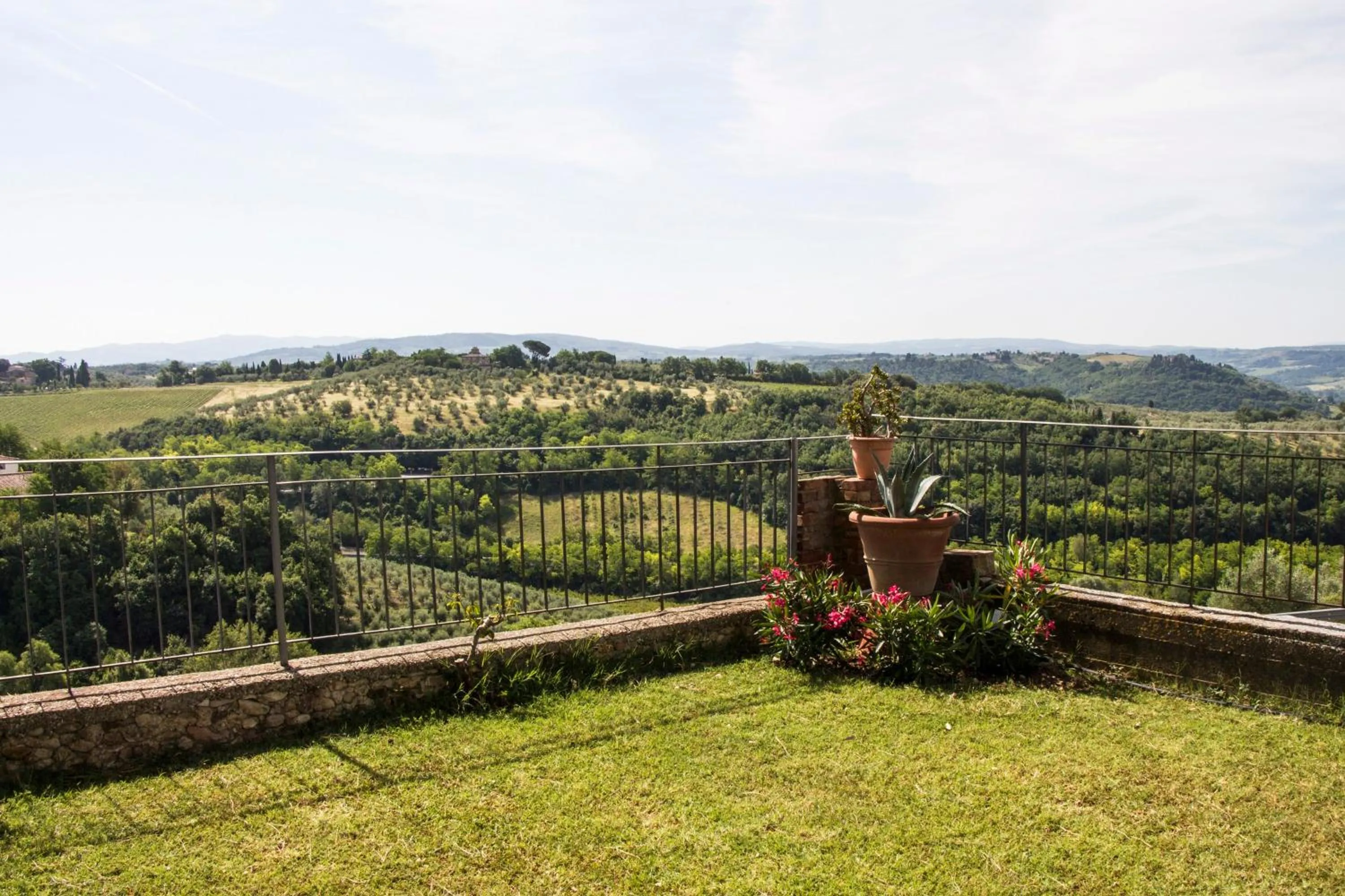 Garden in Villa Il Fedino