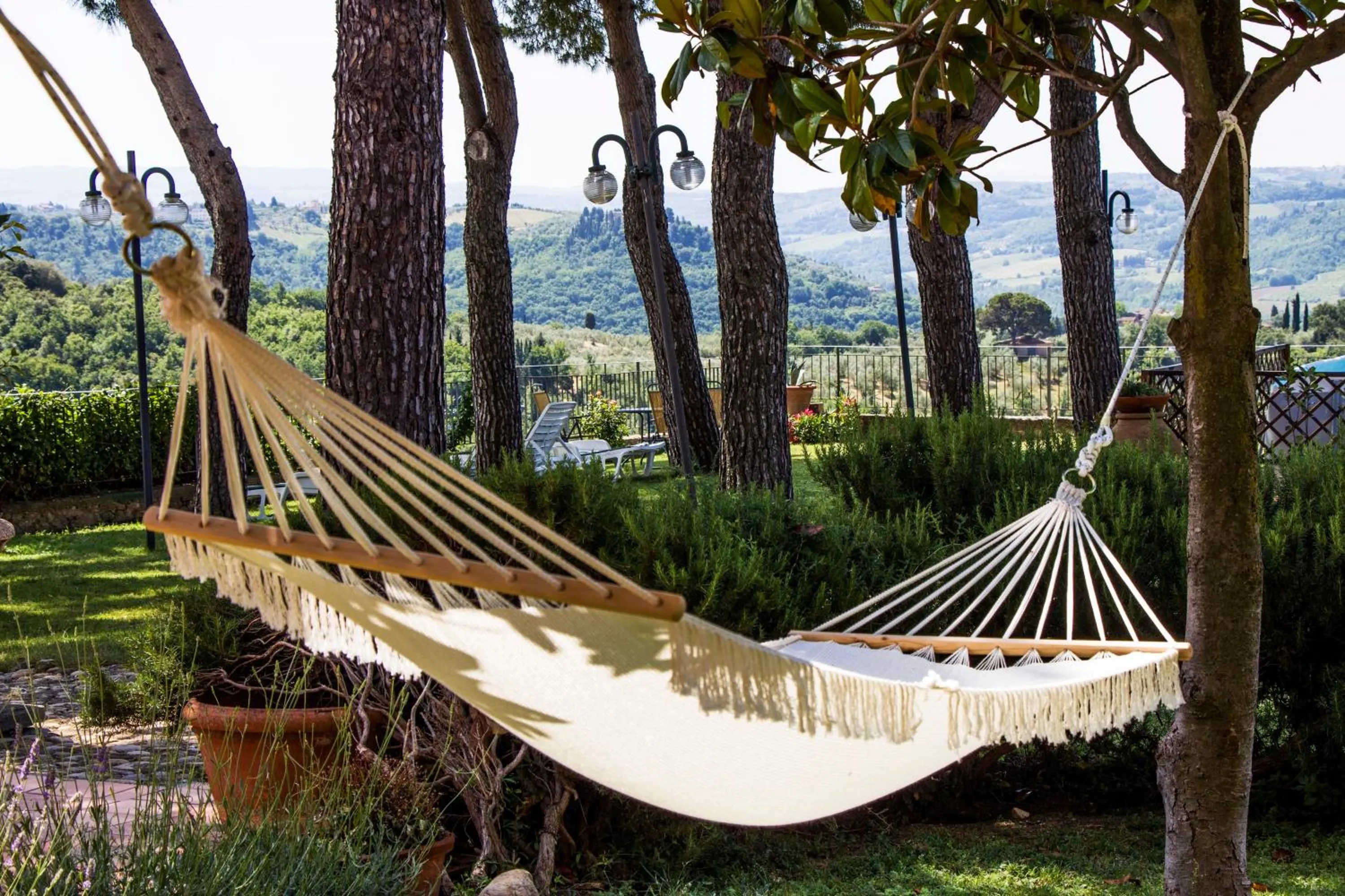 Garden in Villa Il Fedino