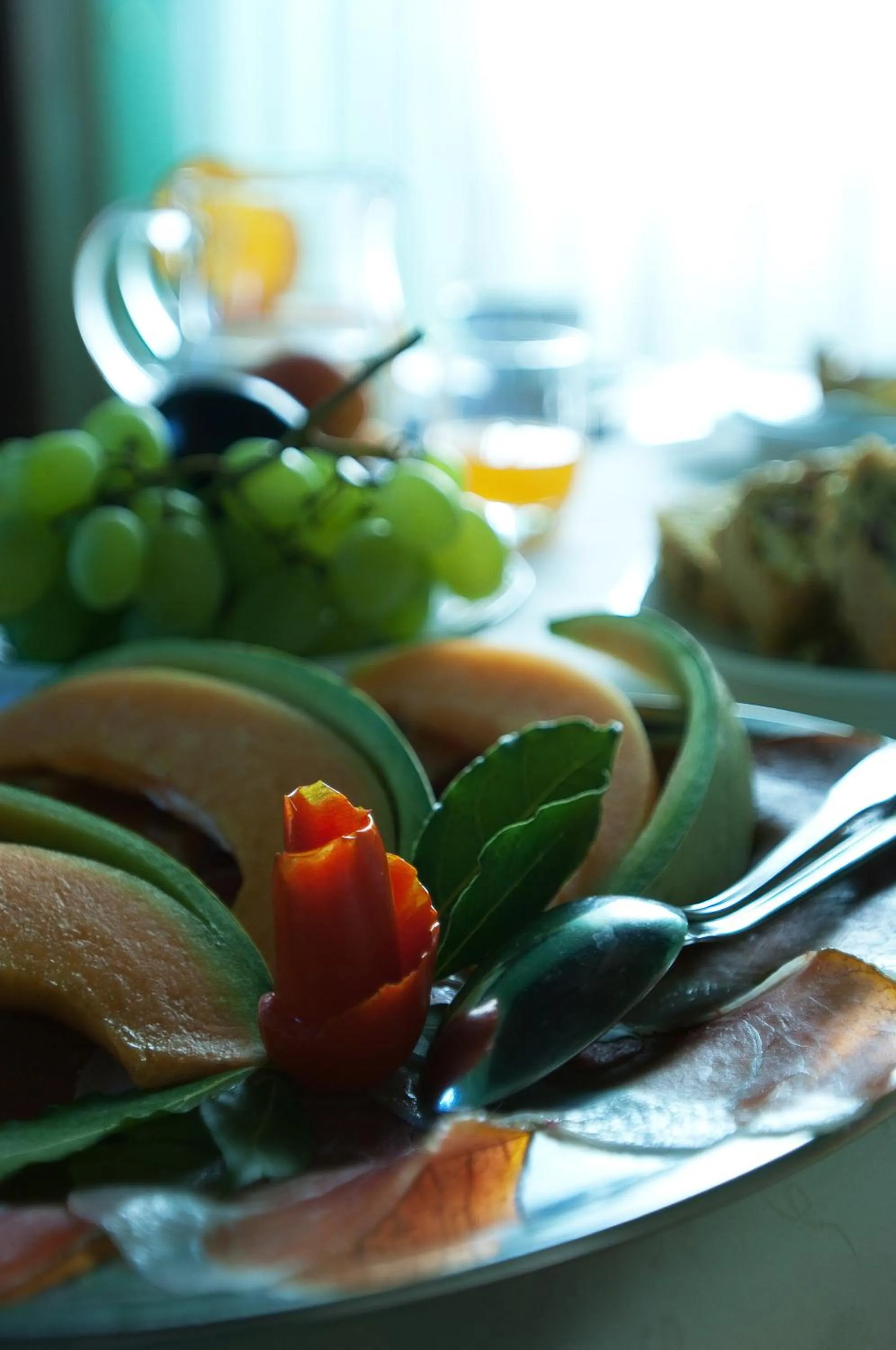 Food and drinks in Villa Il Fedino