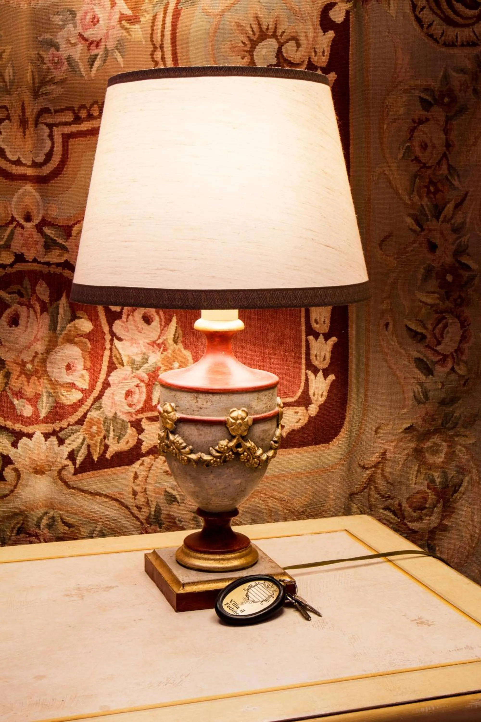 Decorative detail in Villa Il Fedino