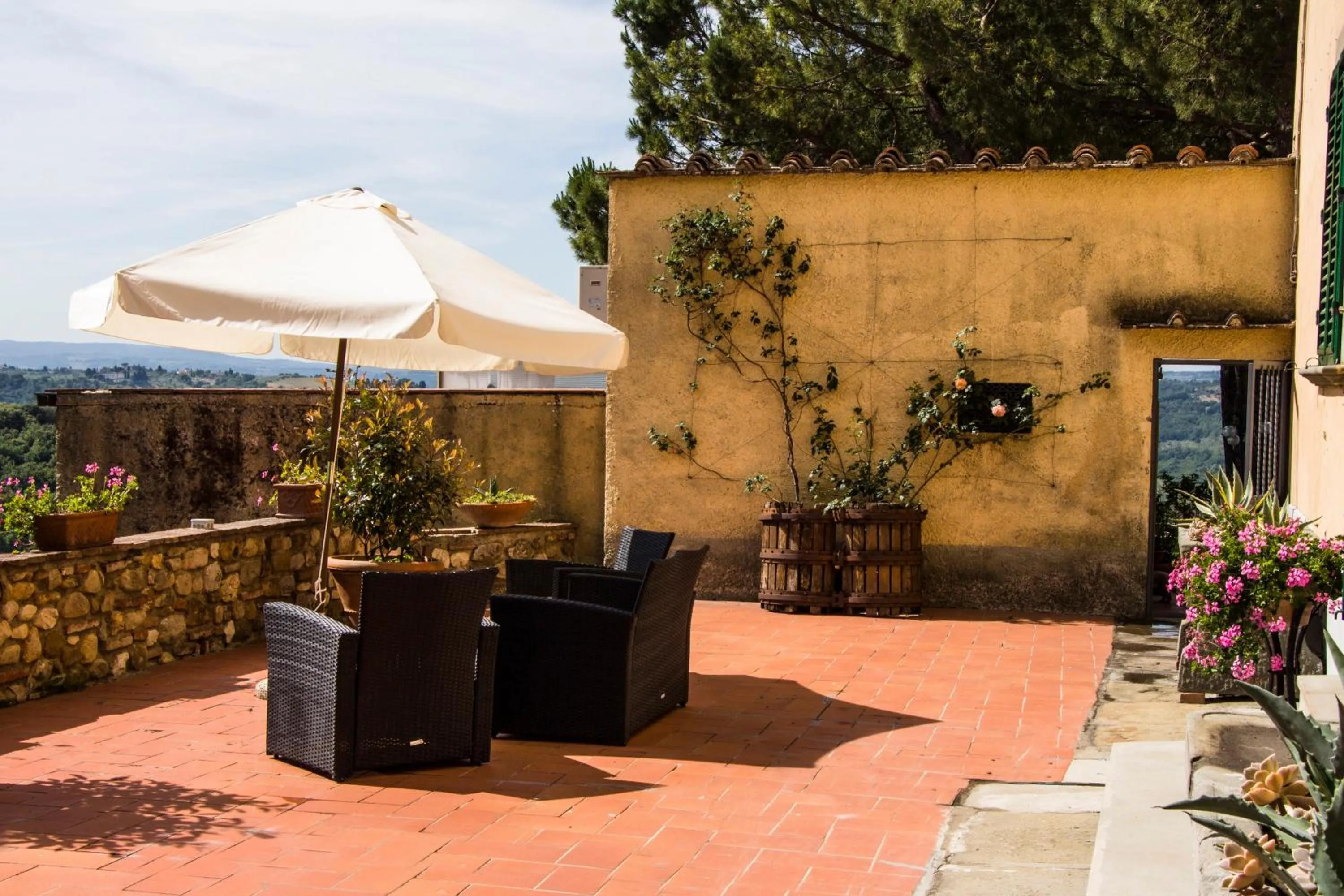 Garden in Villa Il Fedino