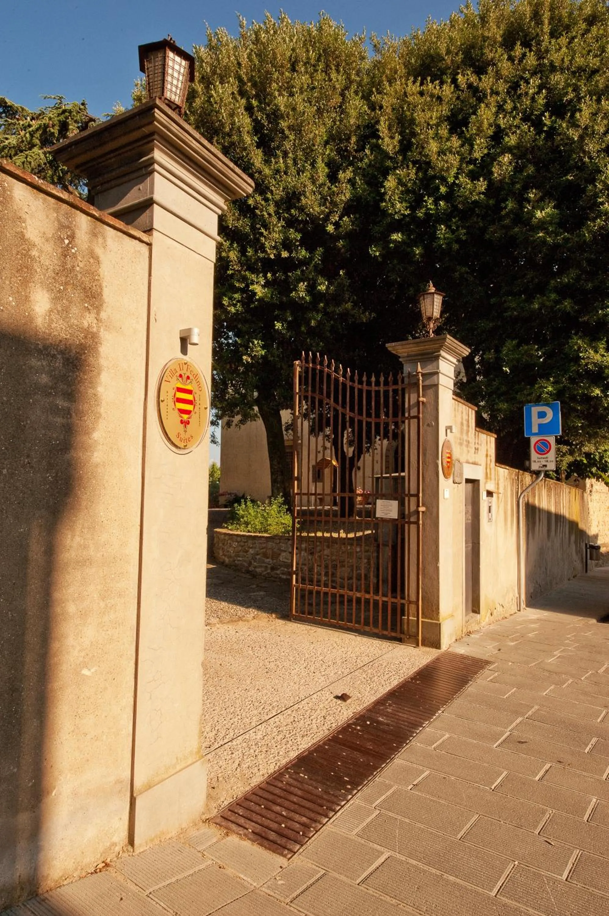 Garden in Villa Il Fedino