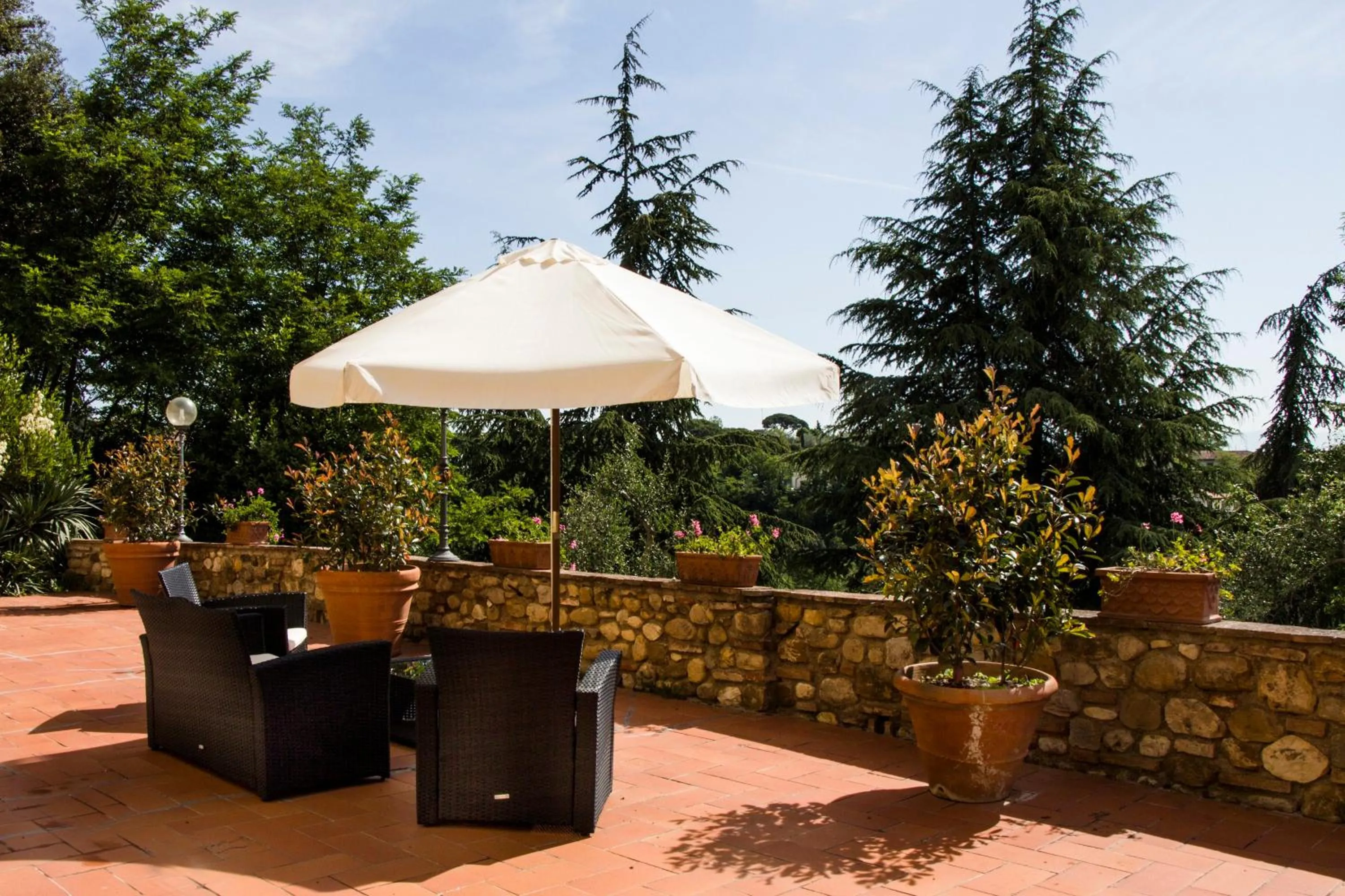 Garden in Villa Il Fedino