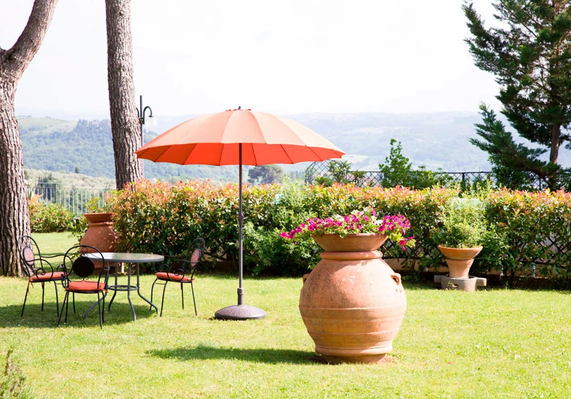 Garden in Villa Il Fedino