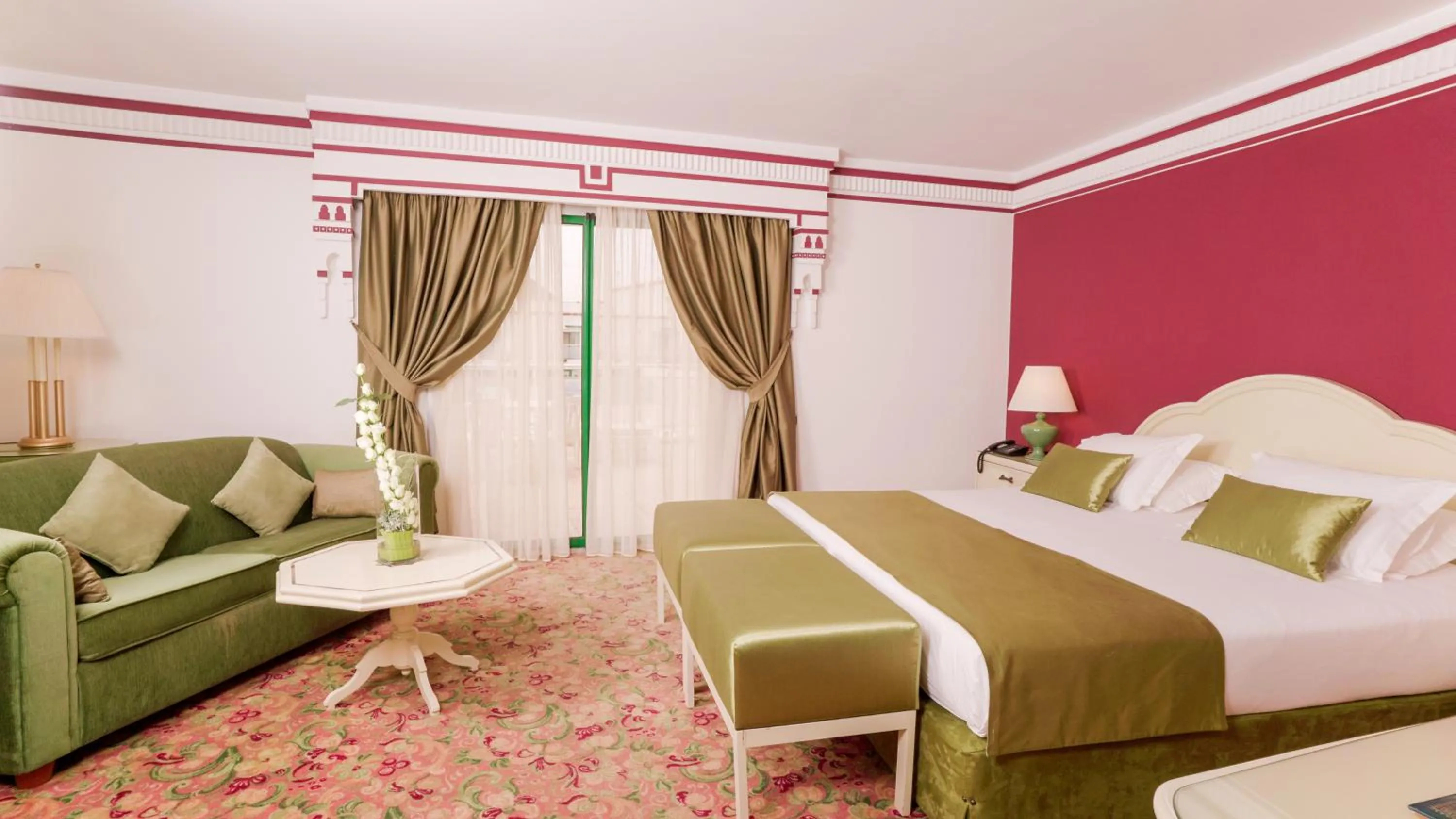 View (from property/room), Bed in Agadir Beach Club