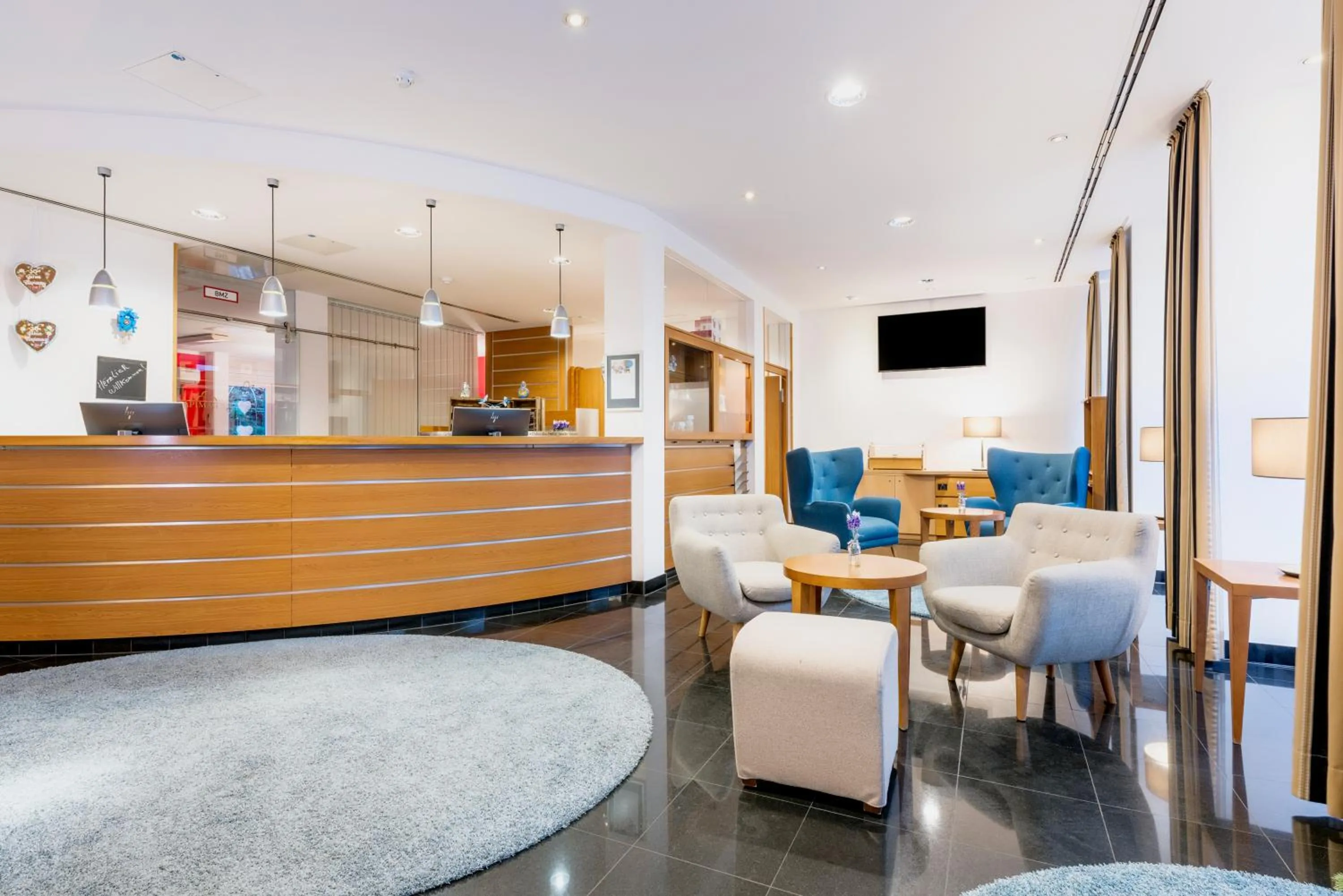 Lobby or reception in Hapimag Ferienwohnungen München