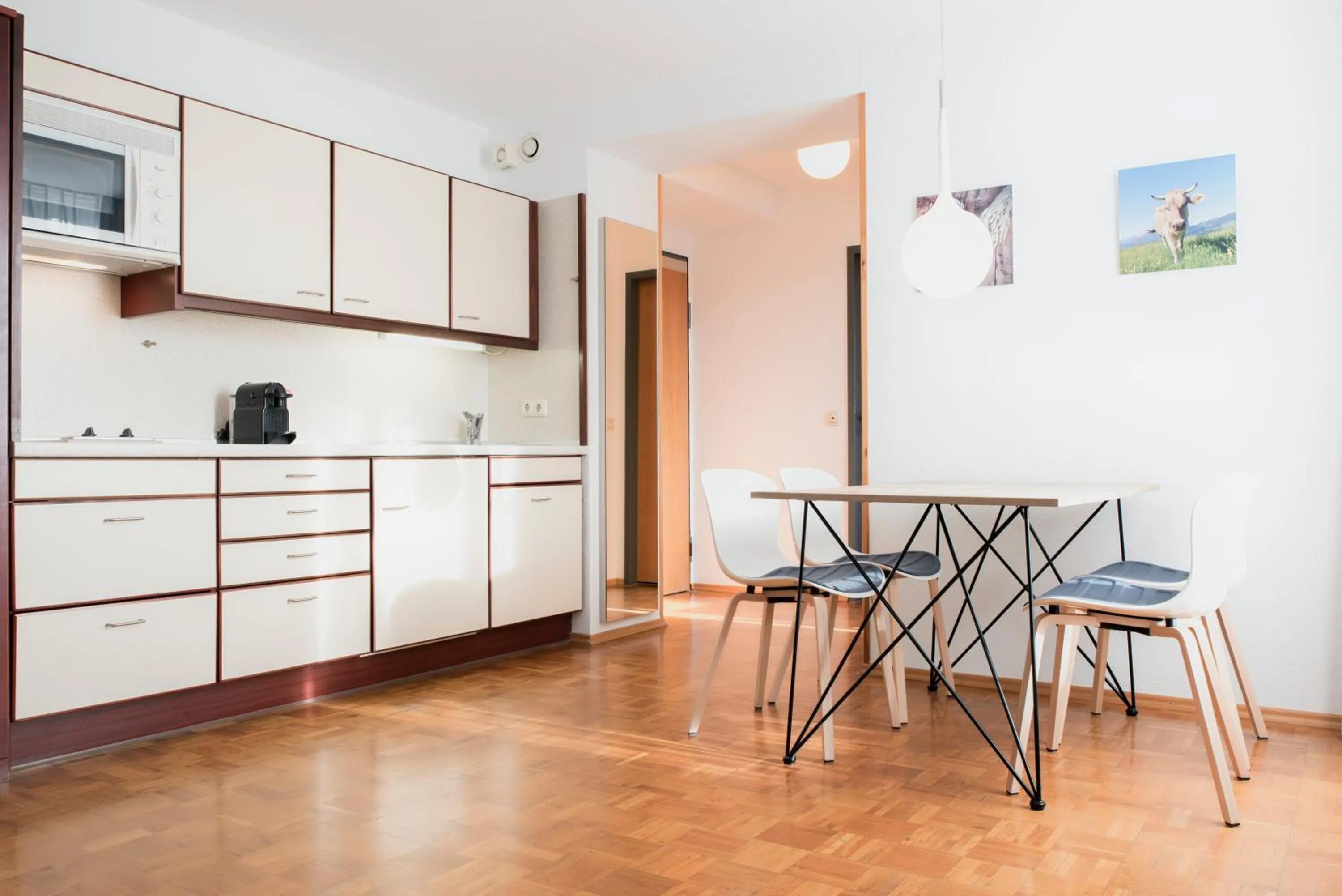 Kitchen or kitchenette in Hapimag Ferienwohnungen München