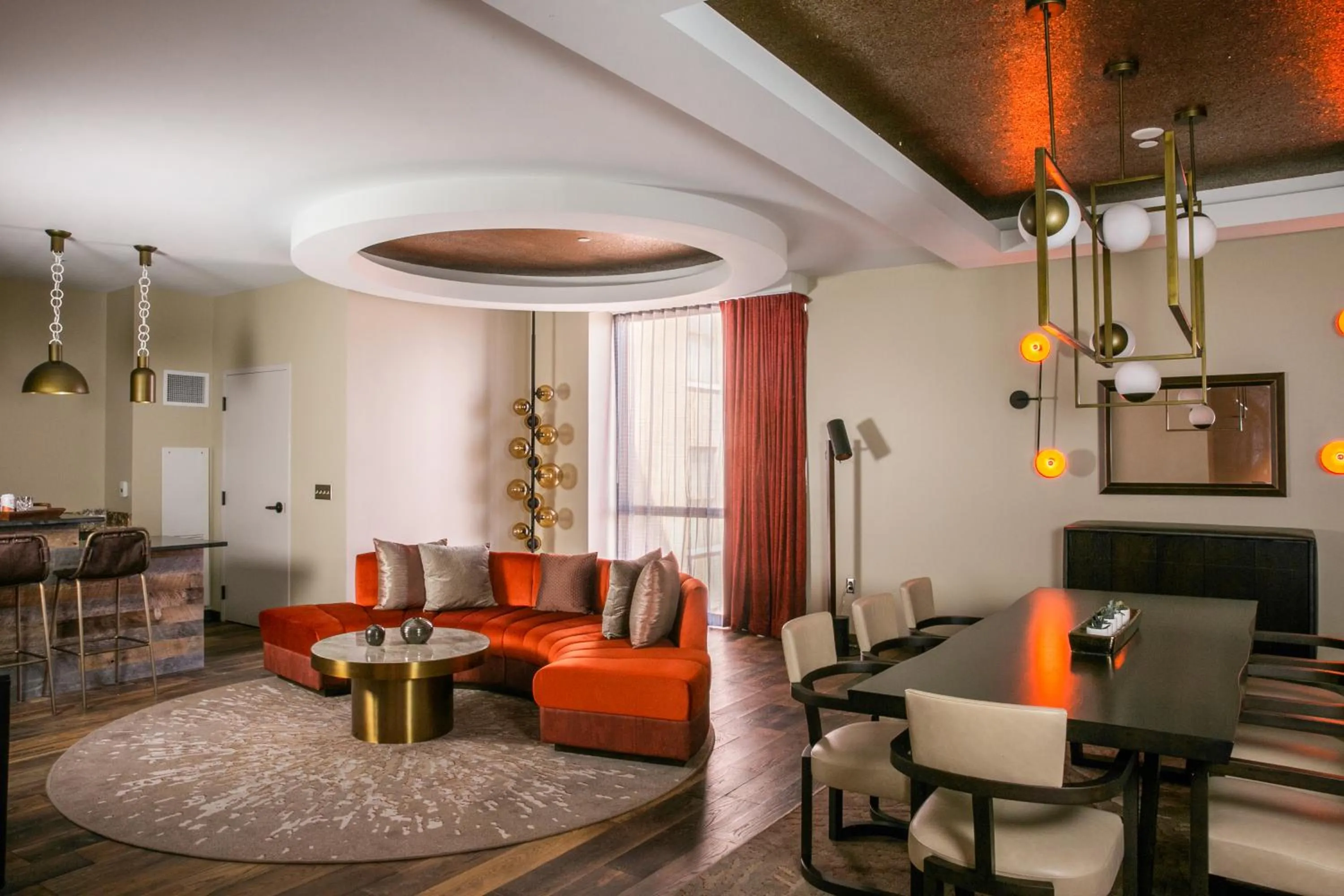 Living room in Bobby Hotel