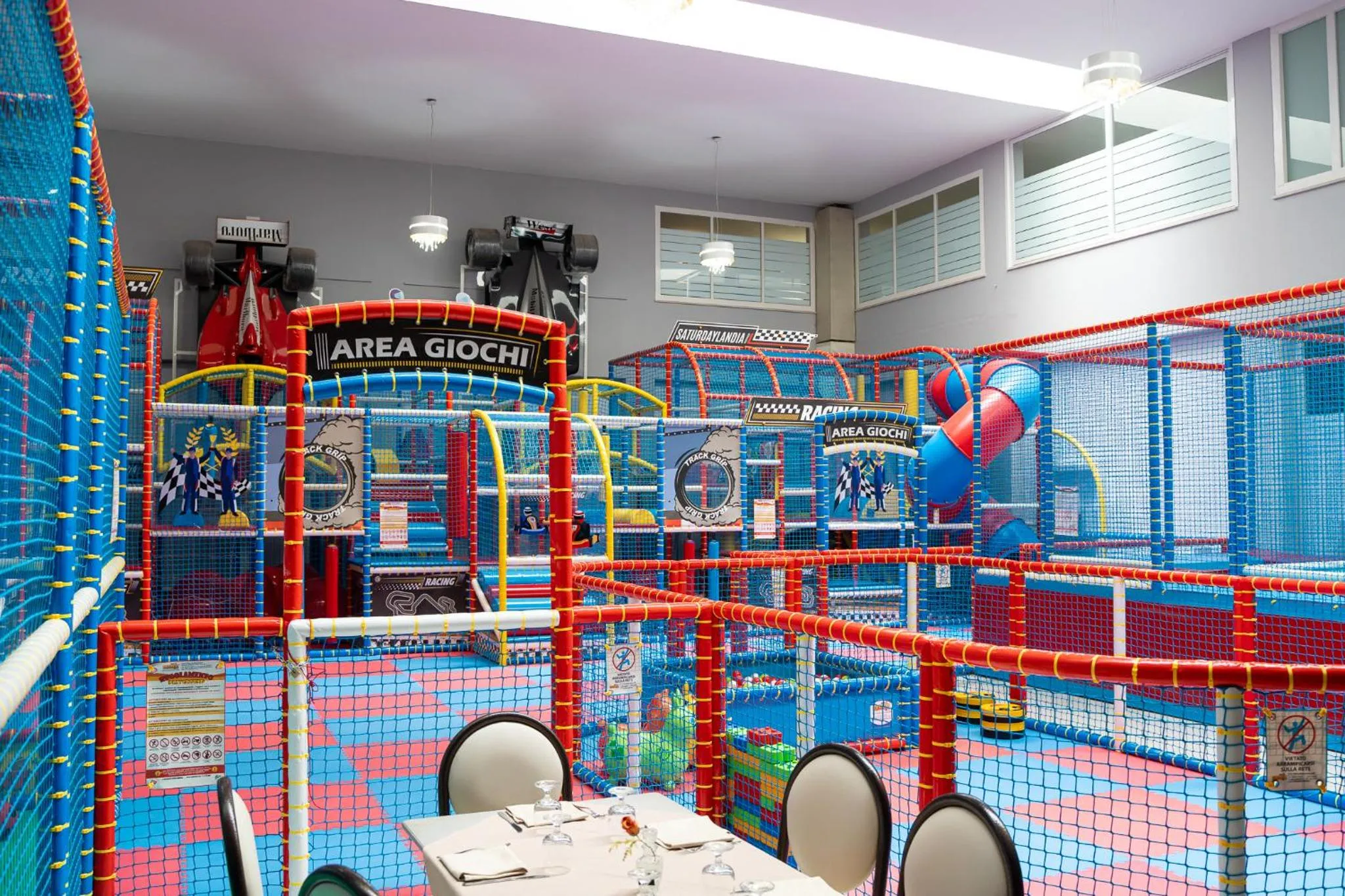 Children play ground in Hotel Saturday