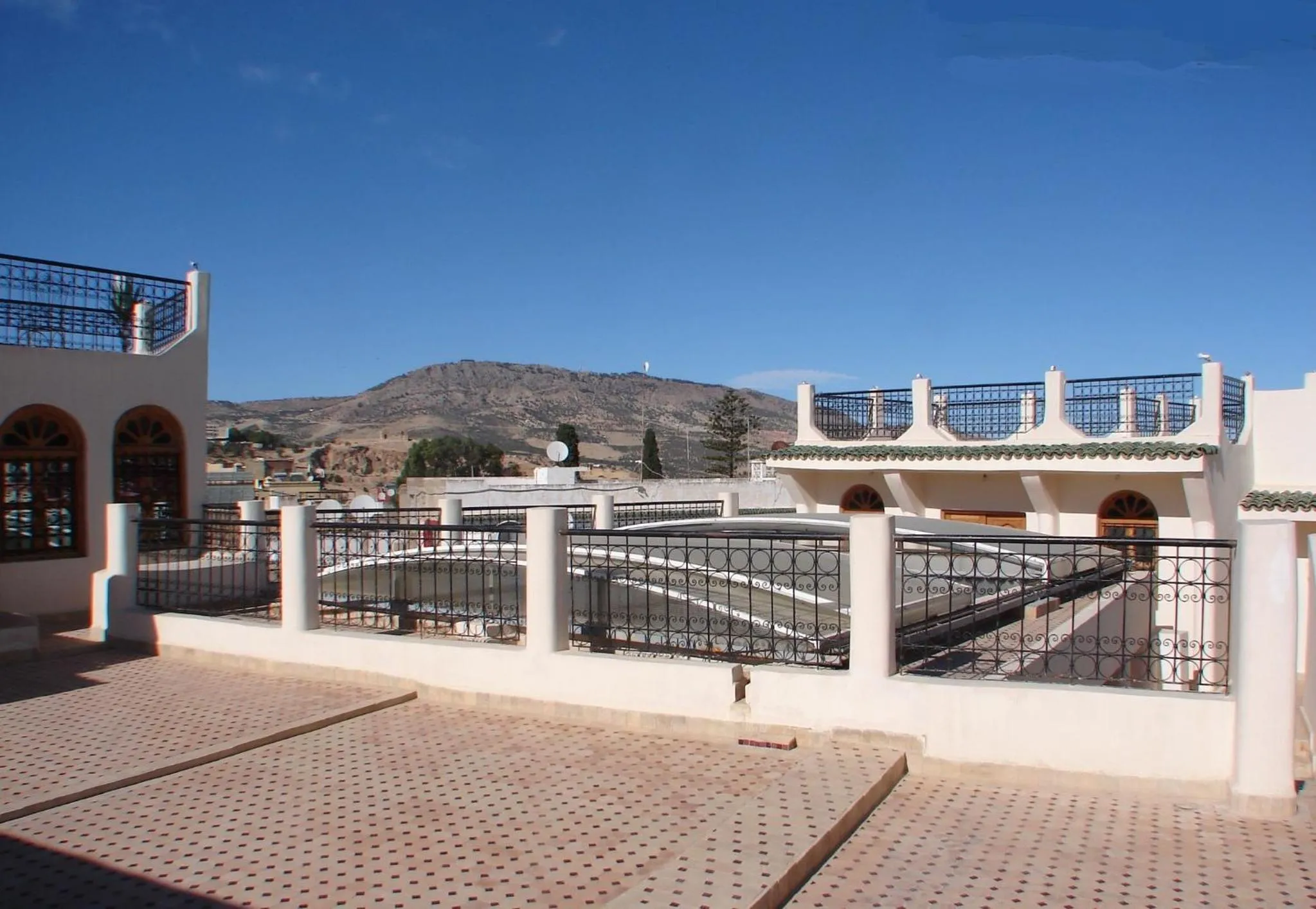 Balcony/Terrace in Riad Sheryne Fes