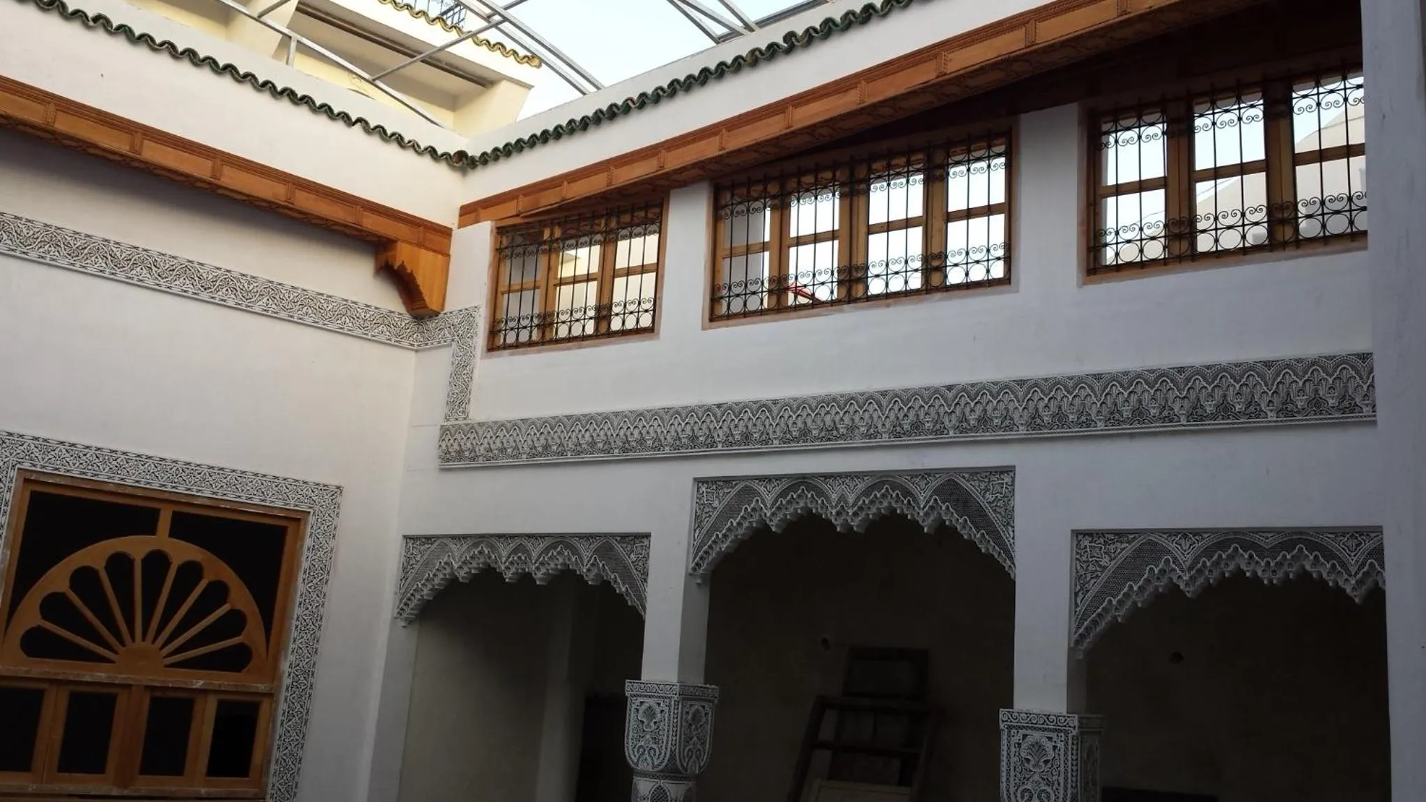 Landmark view in Riad Sheryne Fes