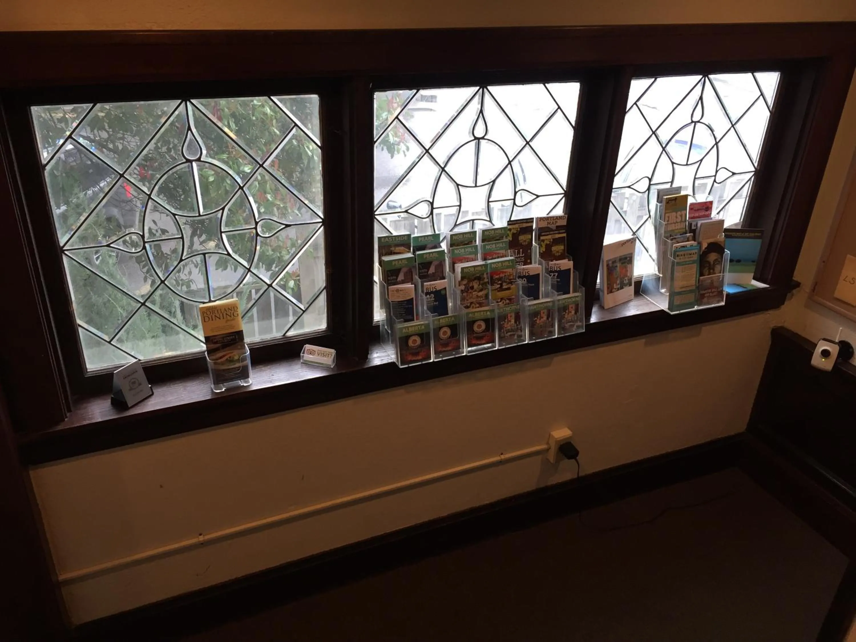 Lobby or reception in Portland International Guesthouse