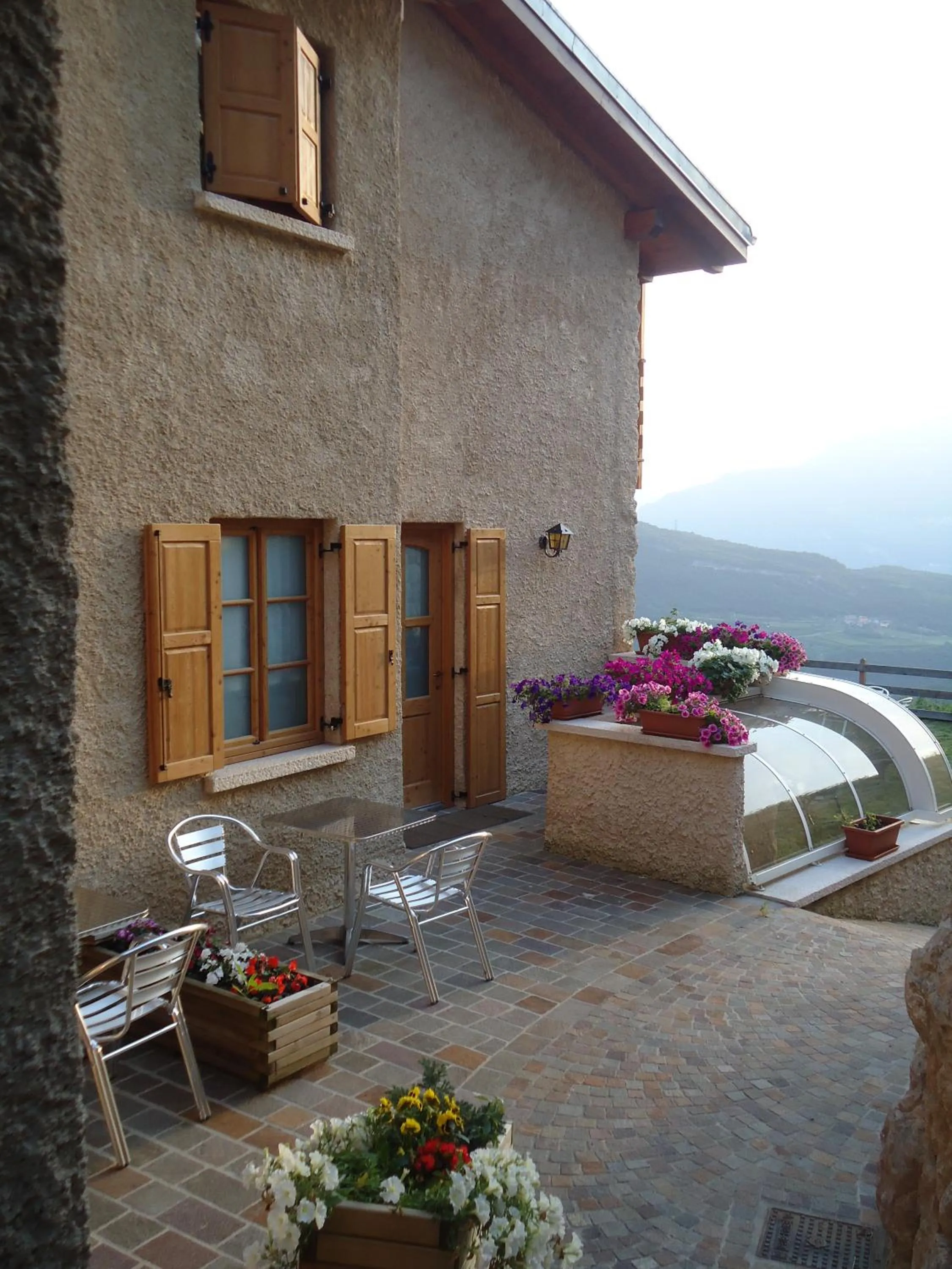 Garden in Appartamenti Camere Masi Brenta