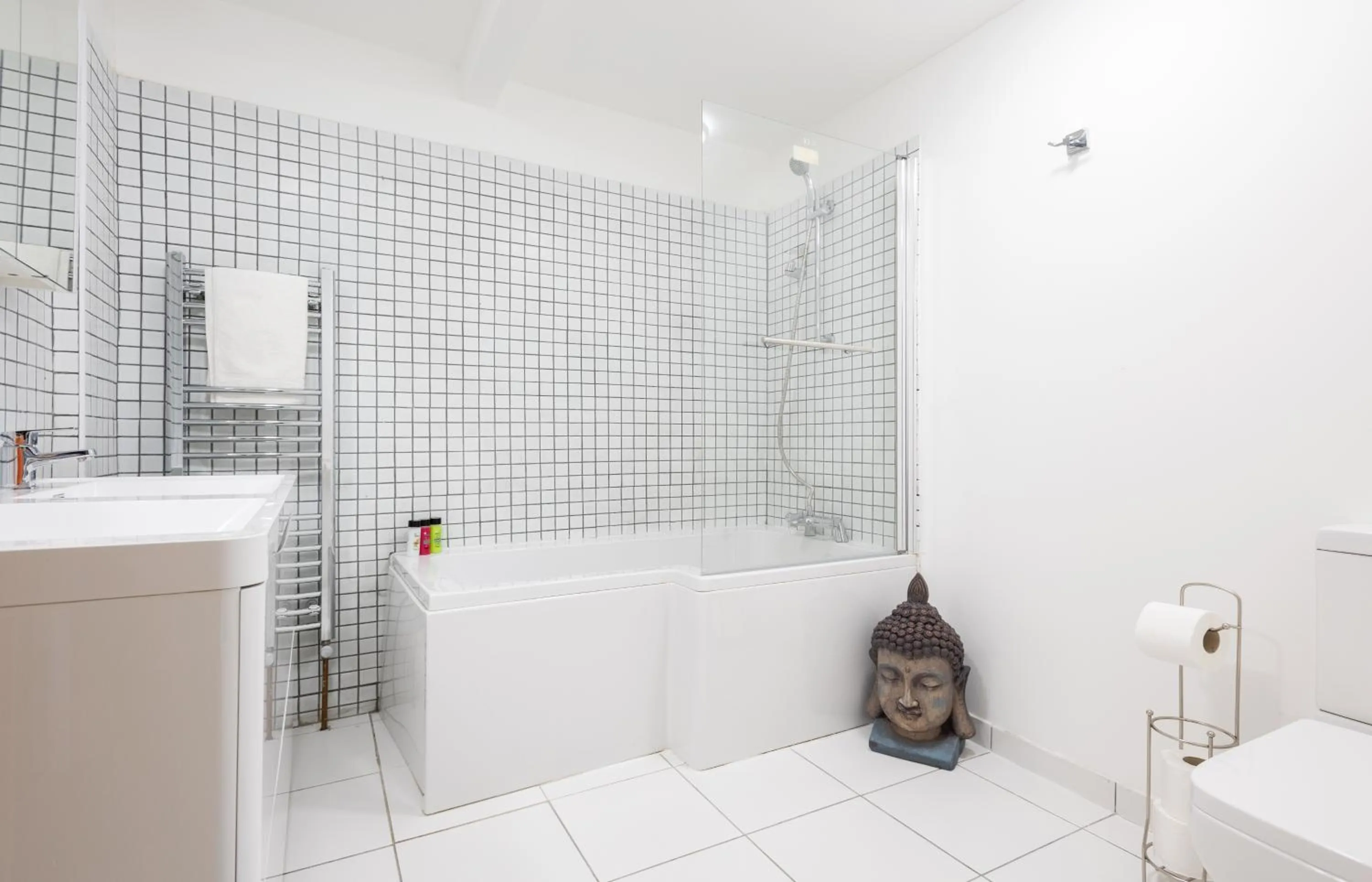 Bathroom in The Love Walk Apartments