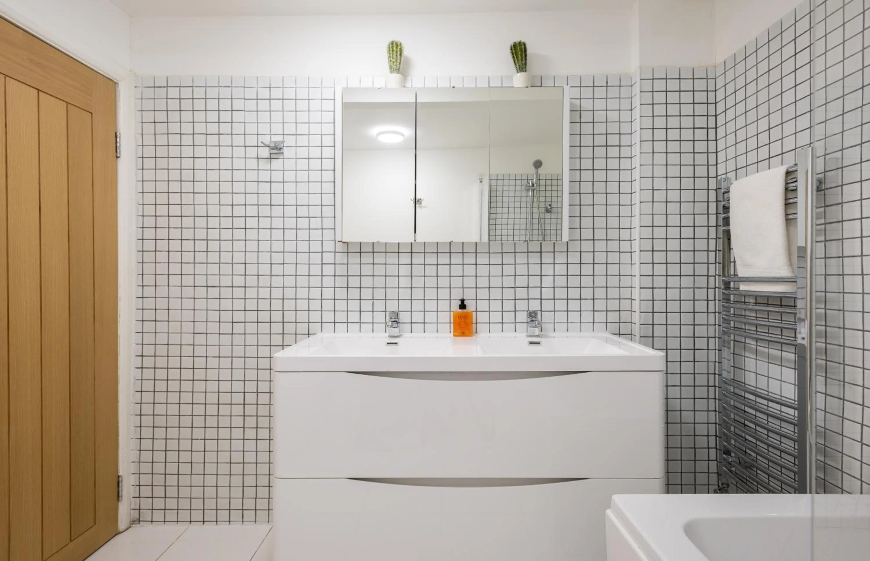 Bathroom in The Love Walk Apartments